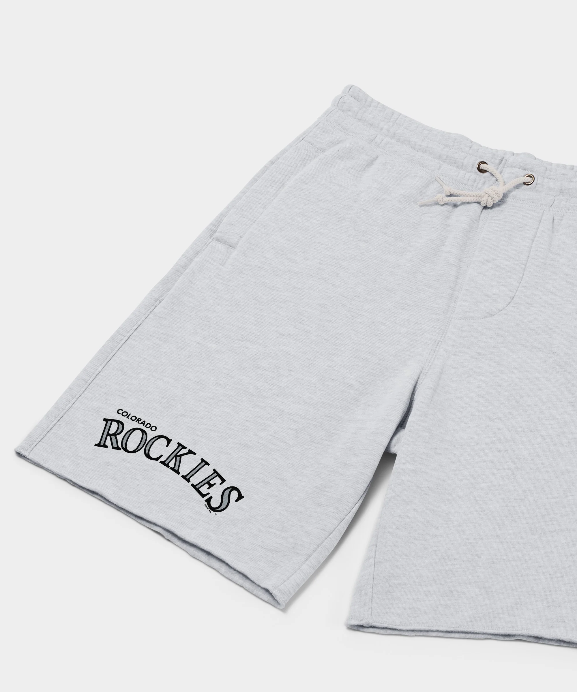 Colorado Rockies Jersey Logo '17 Sweat Shorts - Image 2