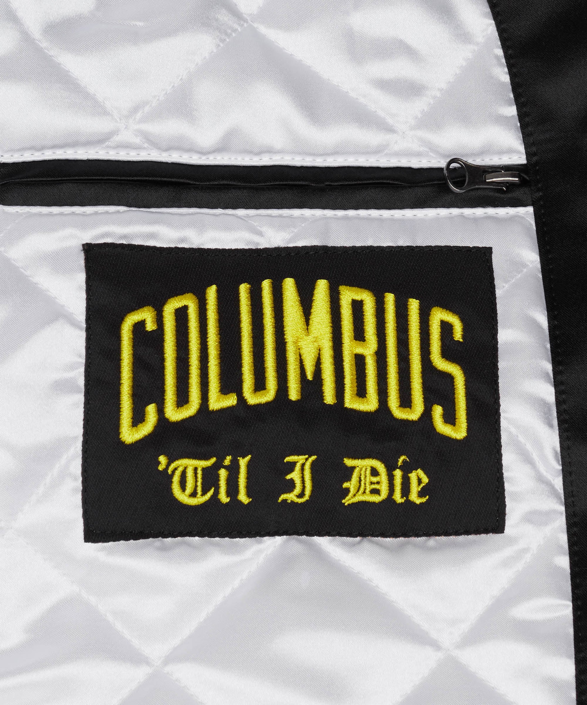 Columbus Crew Heavyweight Satin Jacket - Image 5