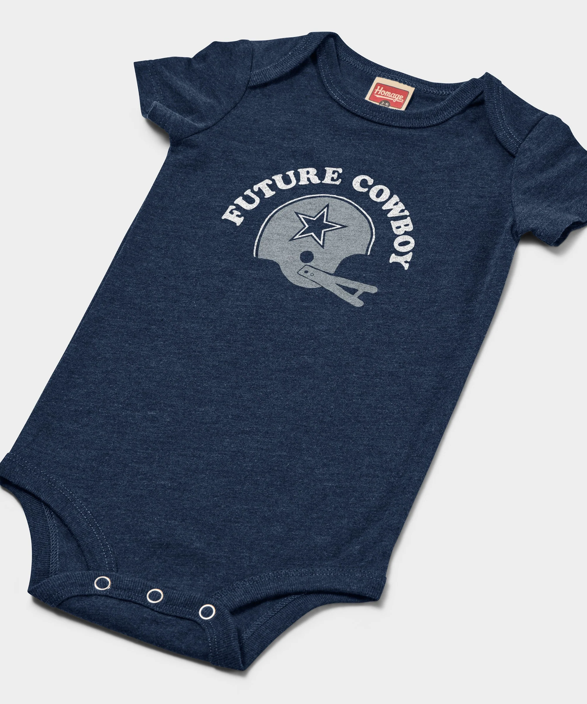 Dallas Cowboys Future Cowboy Baby One Piece - Image 2