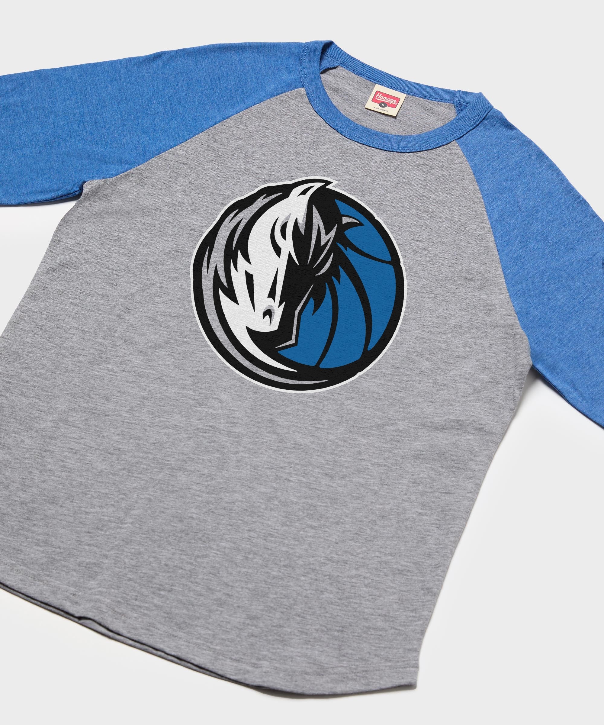 Dallas Mavericks Logo Raglan - Image 2