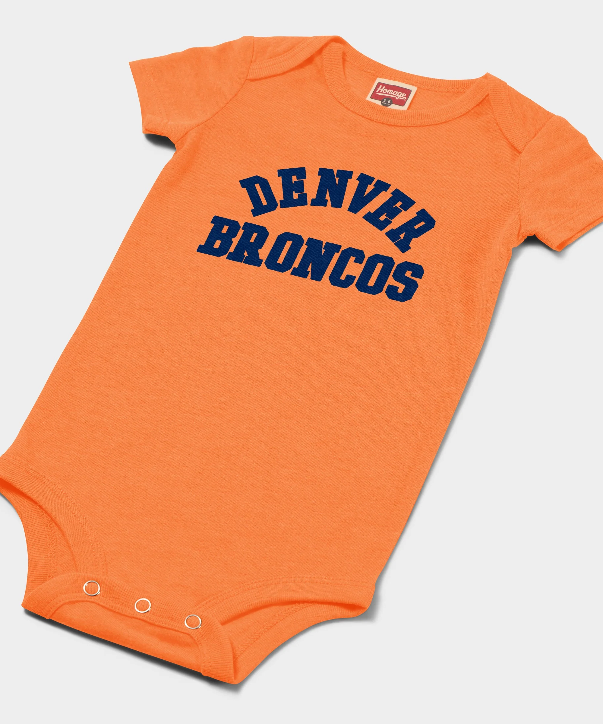 Denver Broncos Classic Baby One Piece - Image 2