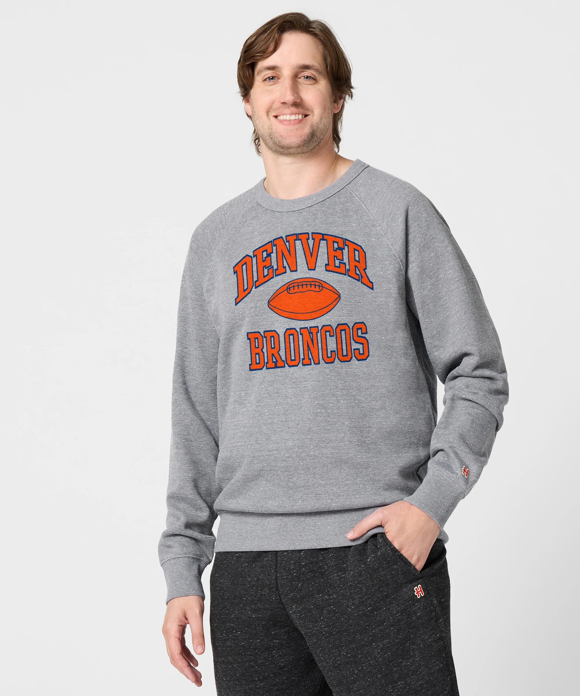 Denver Broncos Gridiron Crewneck - Image 3