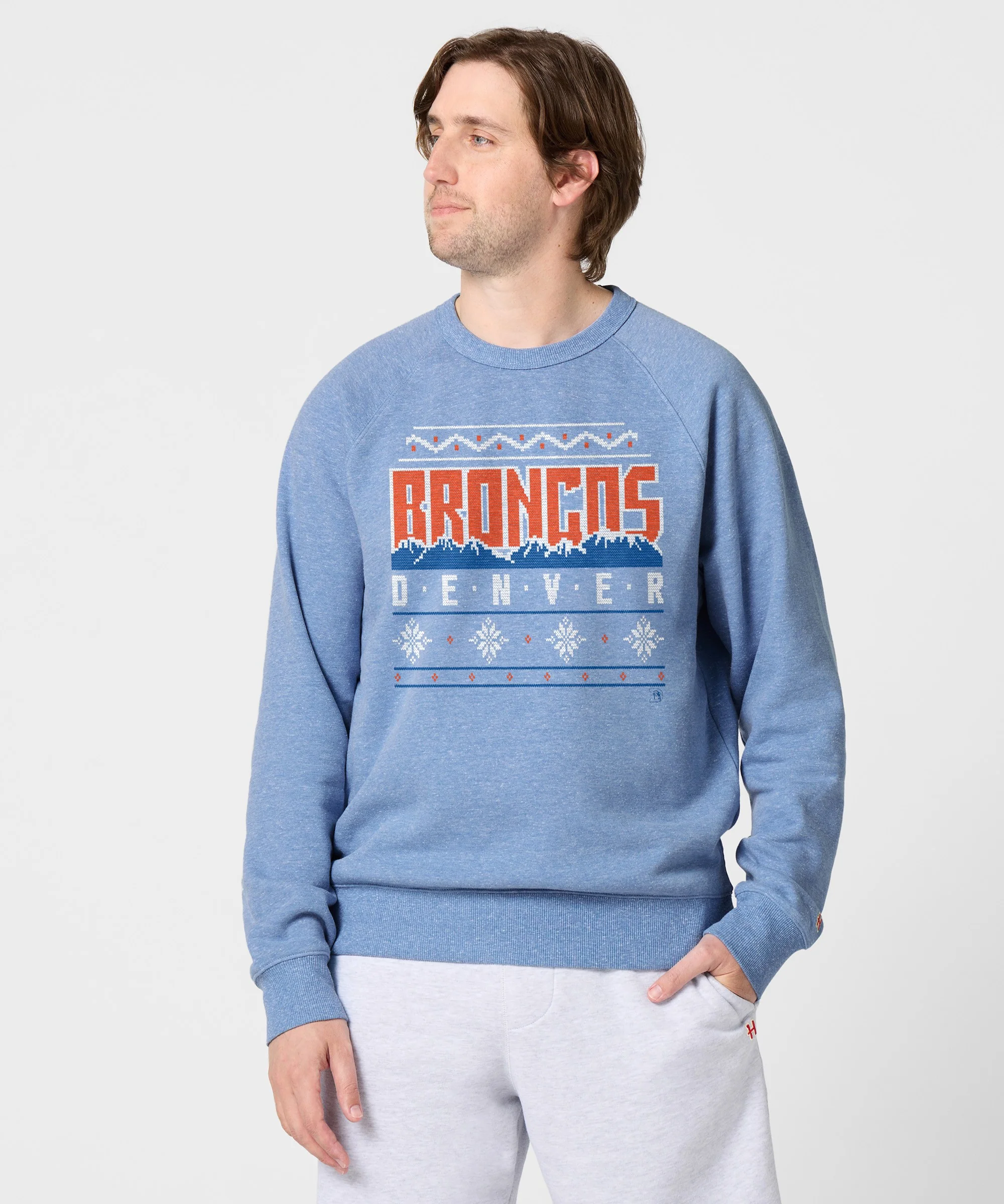 Denver Broncos Holiday Crewneck - Image 3