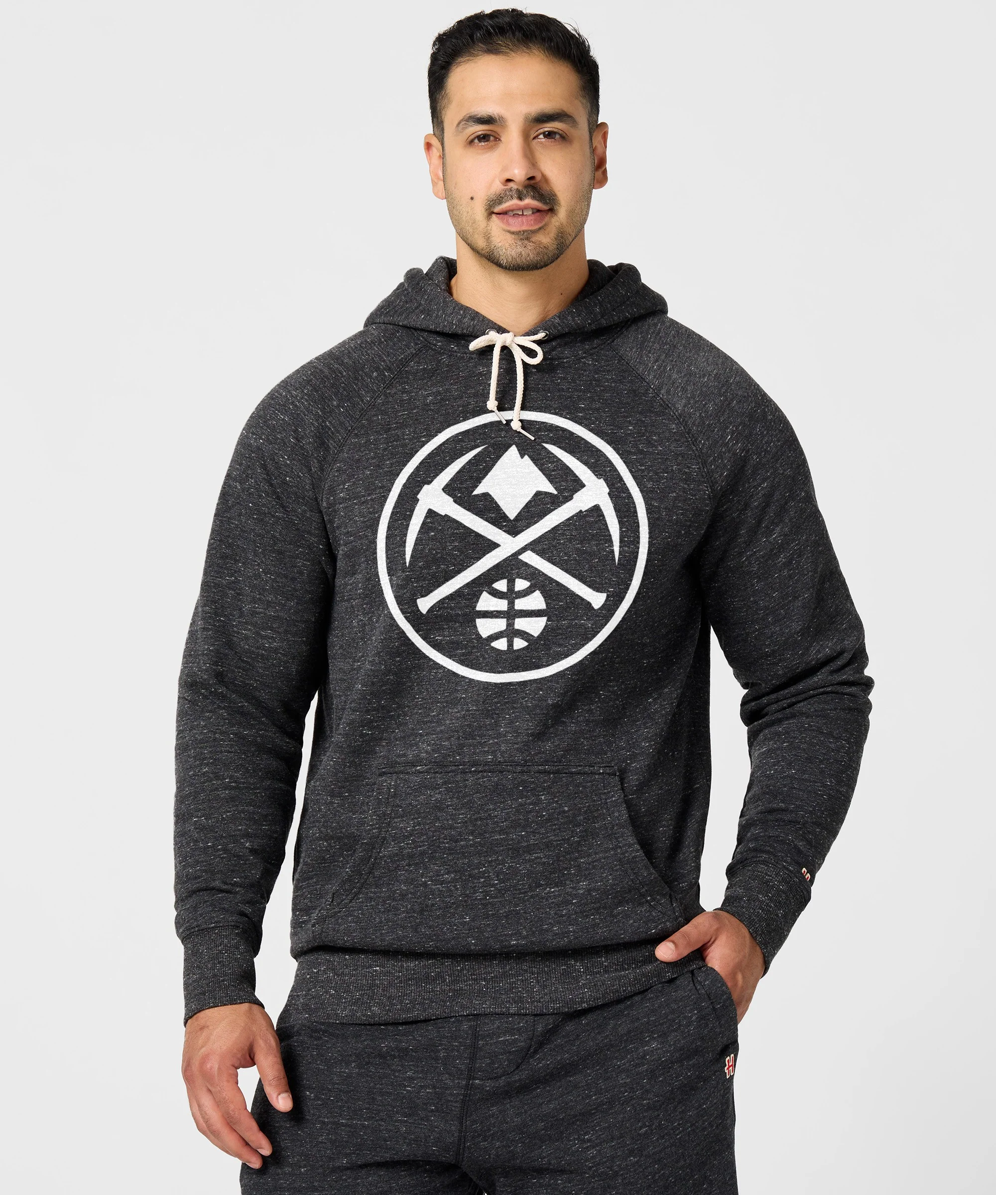 Denver Nuggets Blacktop Logo Hoodie - Image 3