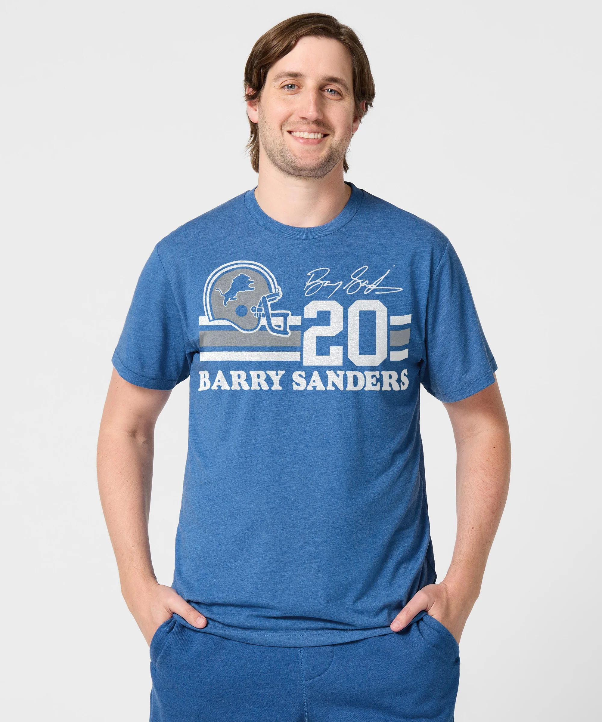 Detroit Lions Barry Sanders Signature Jersey - Image 3