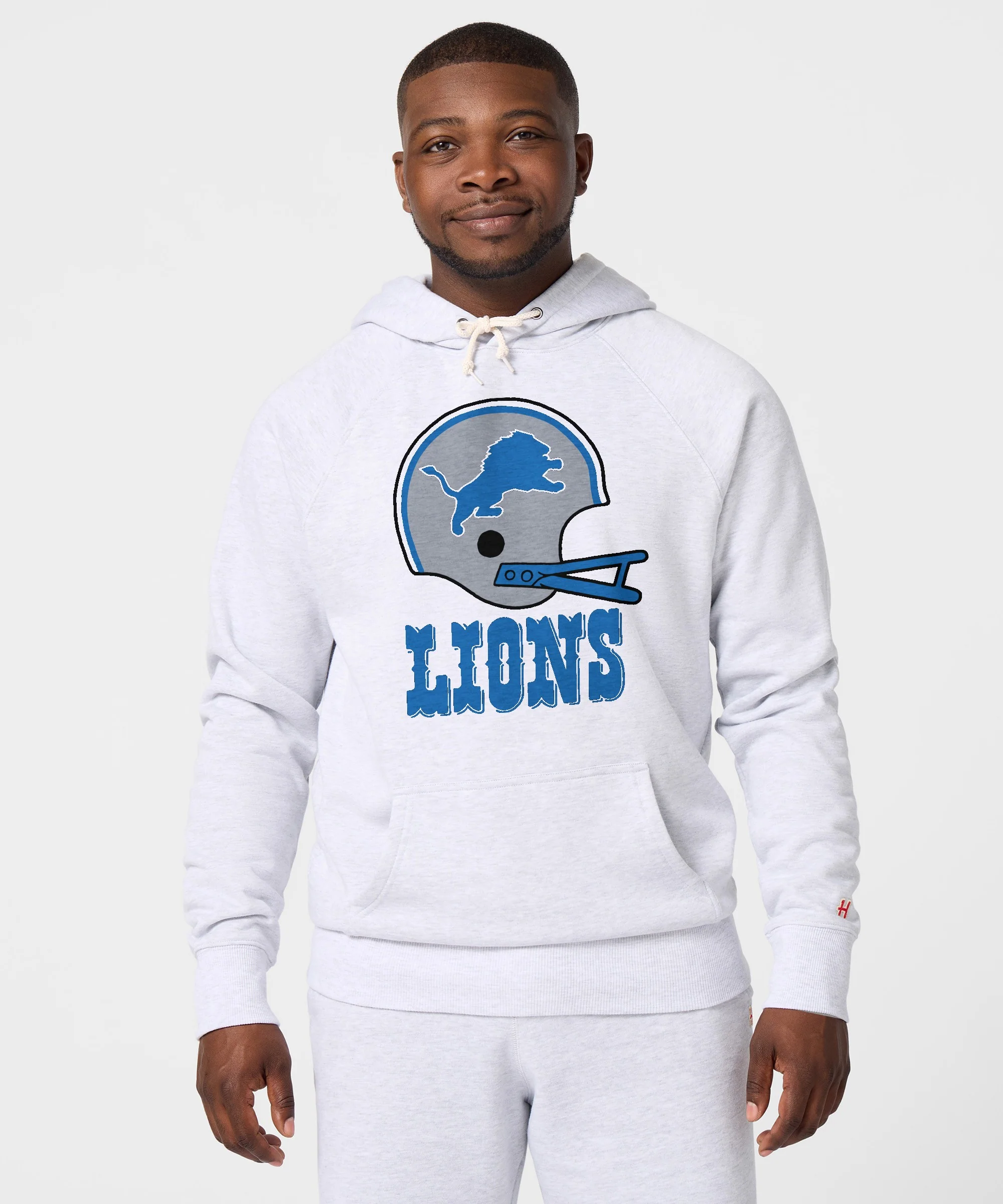 Detroit Lions Big Helmet Hoodie - Image 3