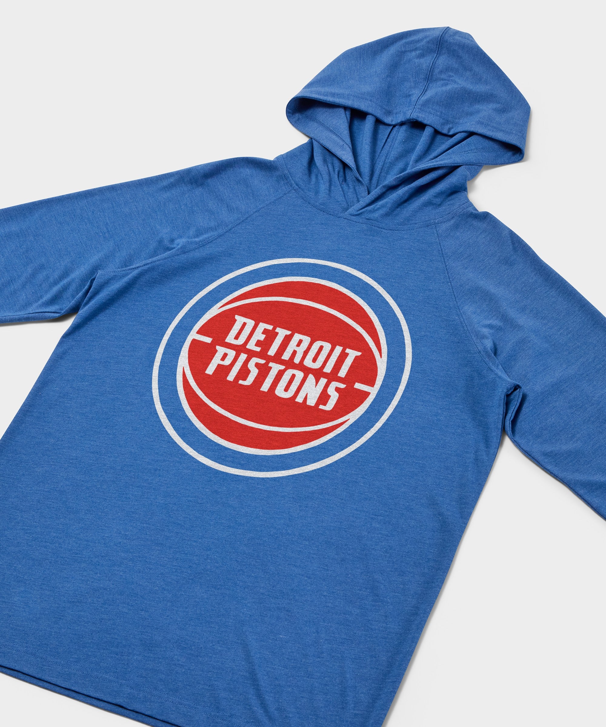 Detroit Pistons Logo Lightweight Hoodie - Image 2