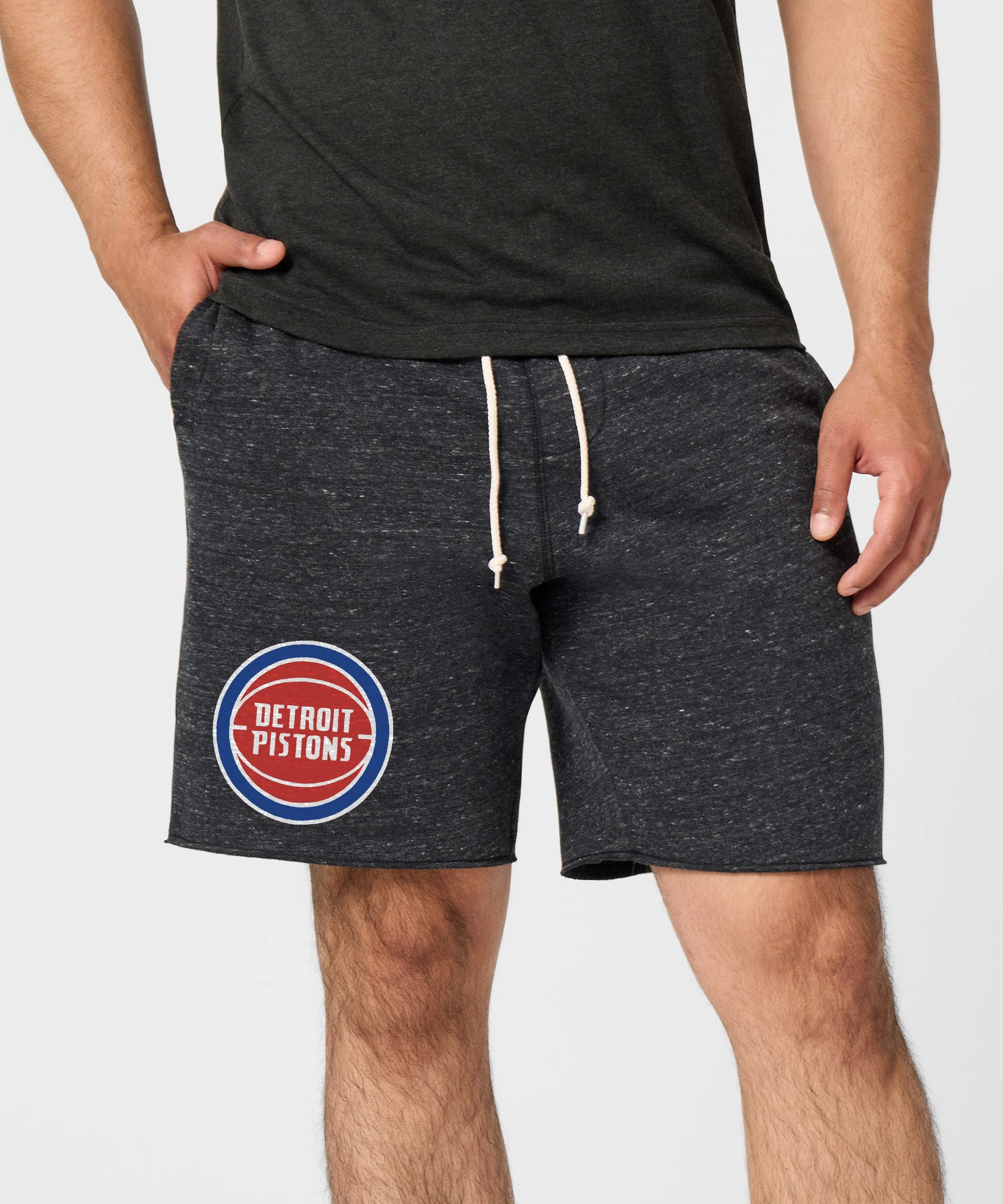 Detroit Pistons Logo Sweat Shorts - Image 3
