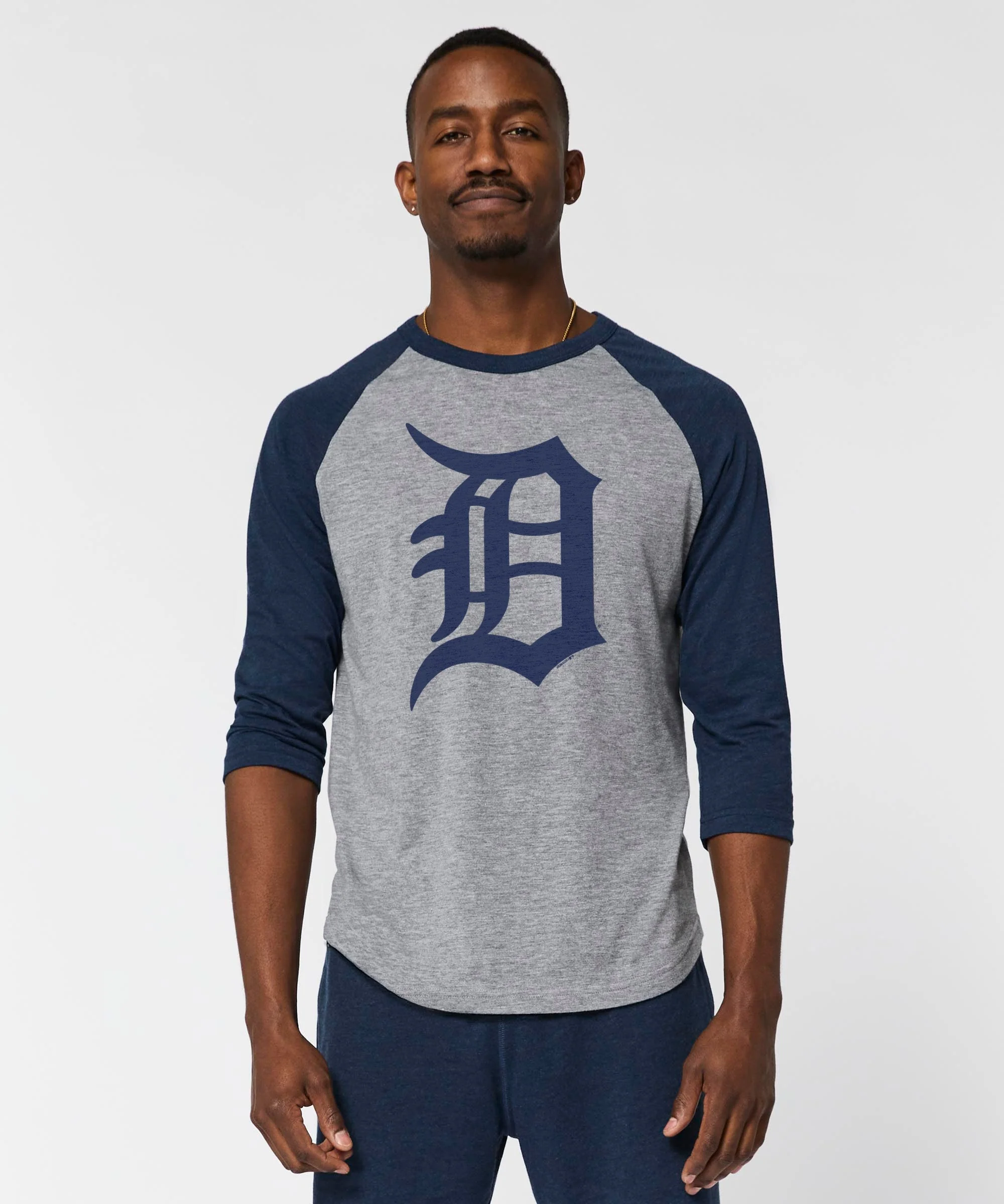 Detroit Tigers Jersey Logo '18 Raglan - Image 3