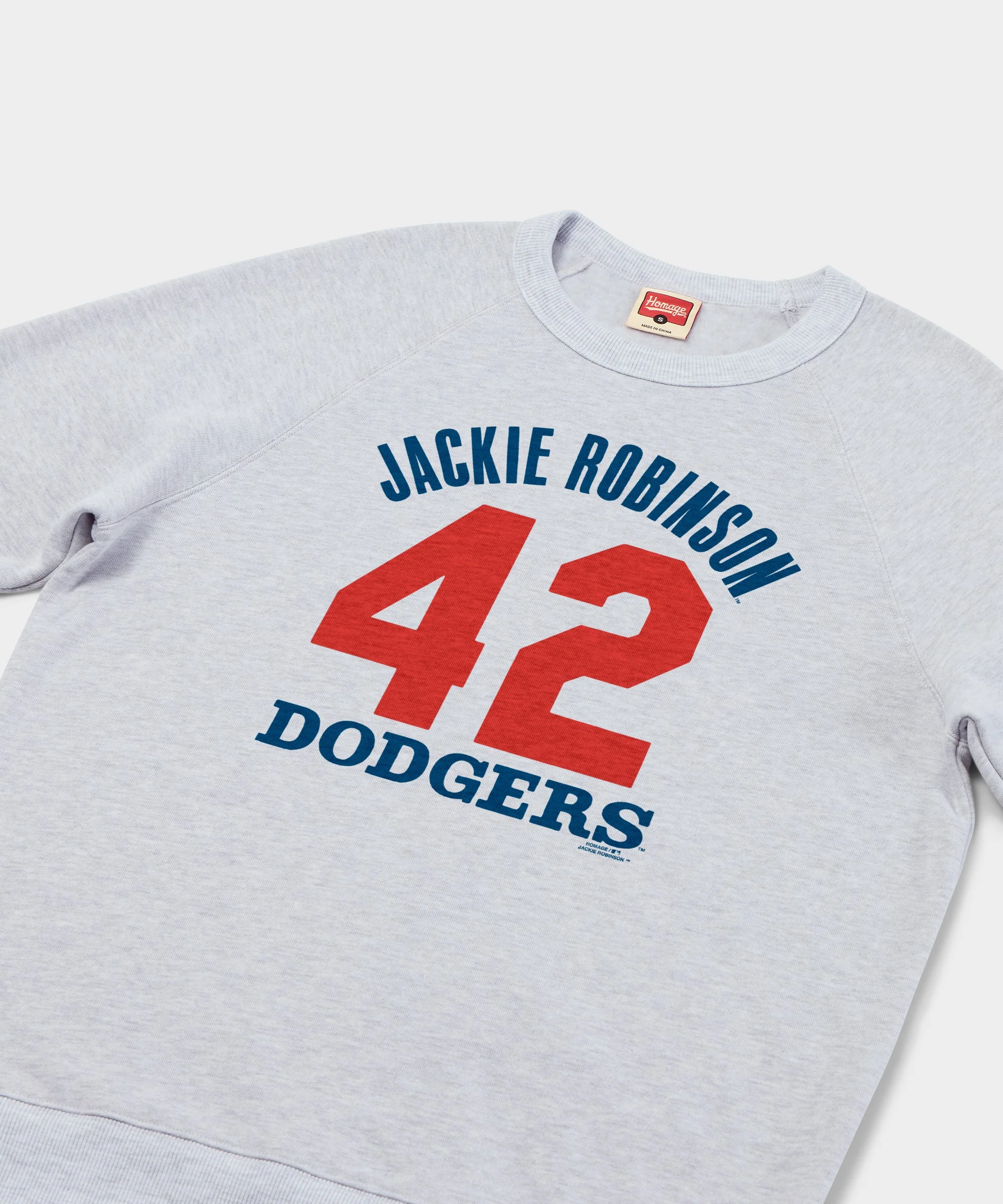Dodgers Jackie Robinson 42 Crewneck - Image 2