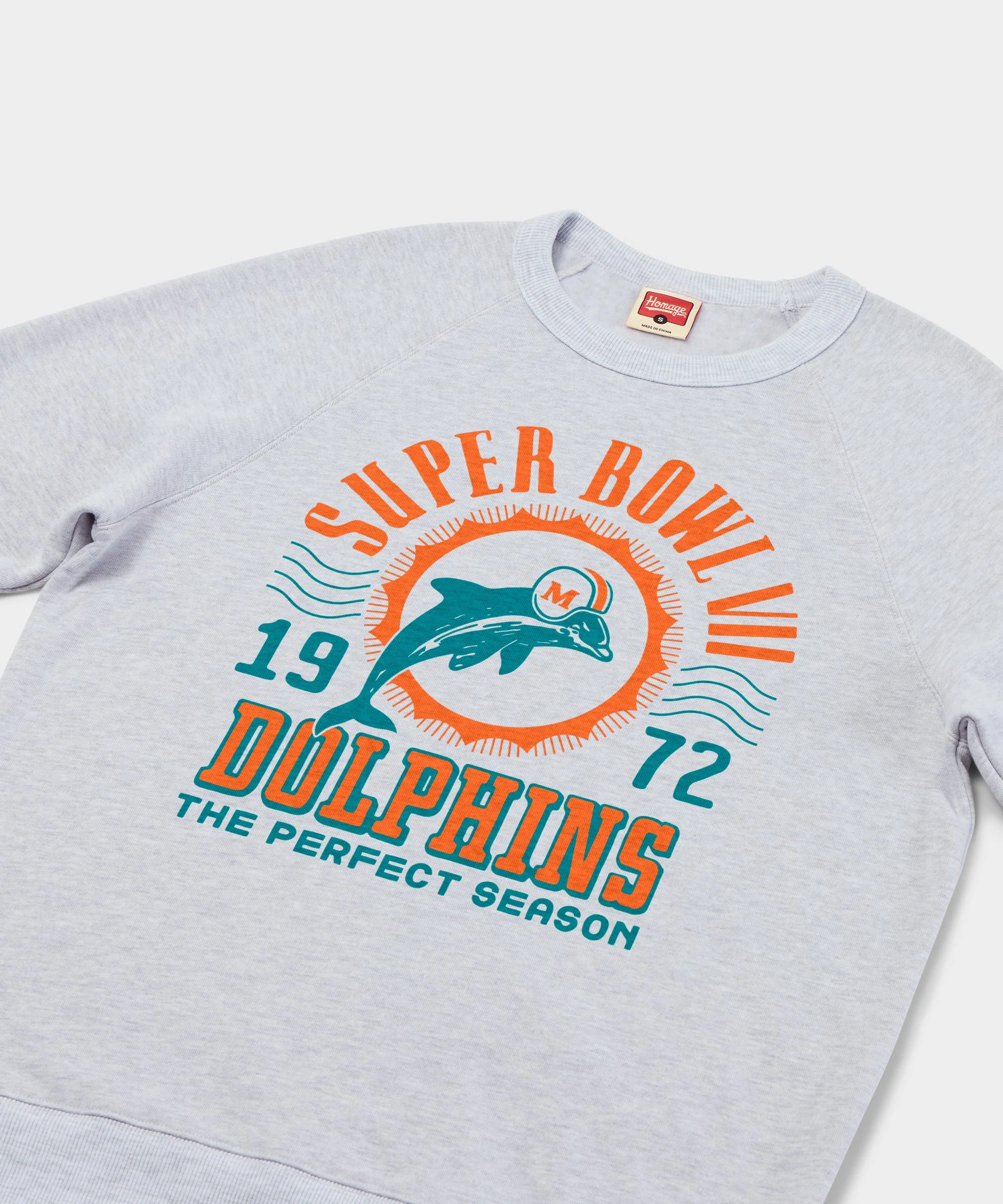 Dolphins 1972 Perfect Season Crewneck - Image 2