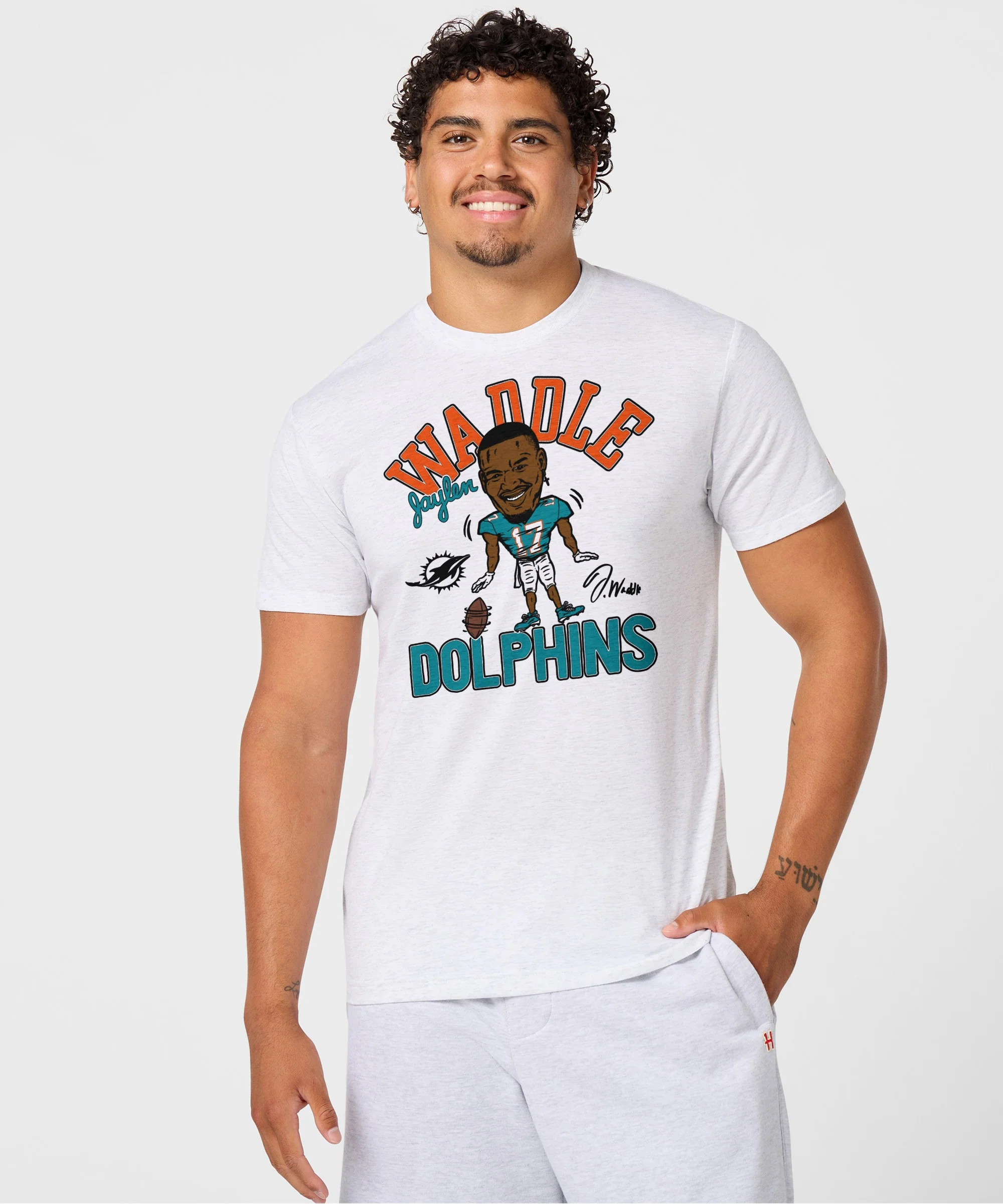 Dolphins Jaylen Waddle Signature - Image 3