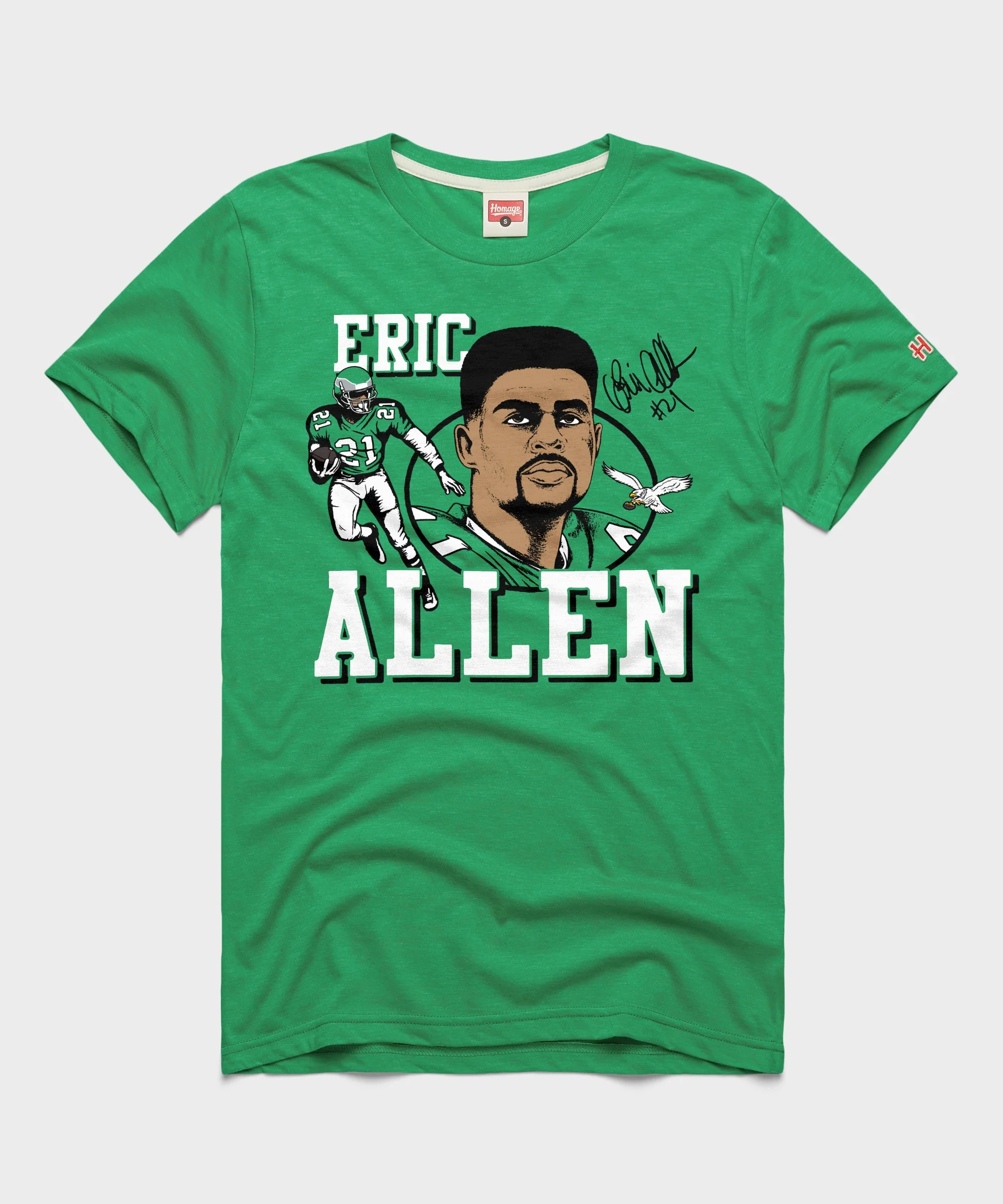 Eagles Eric Allen Signature