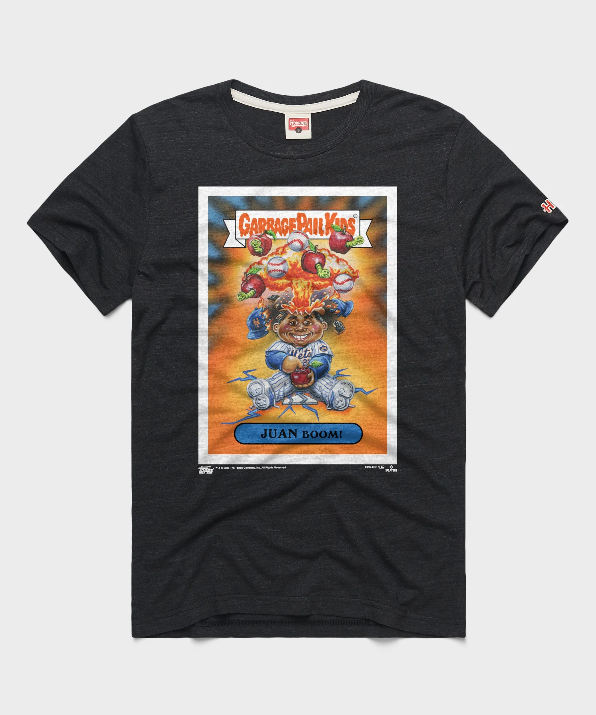 Garbage Pail Kids x Mets Juan Boom