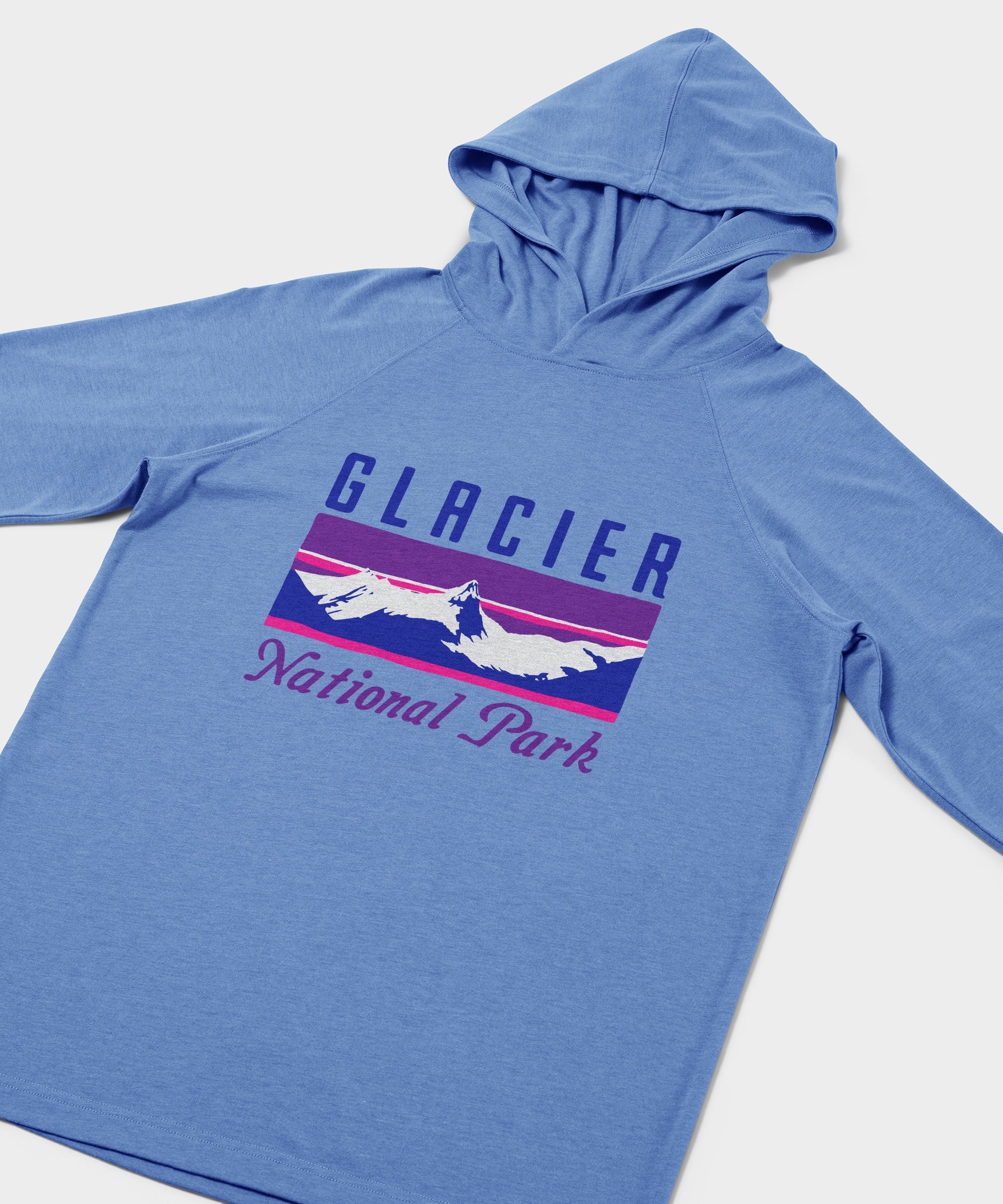 Glacier National Park Lightweight Hoodie - Image 2