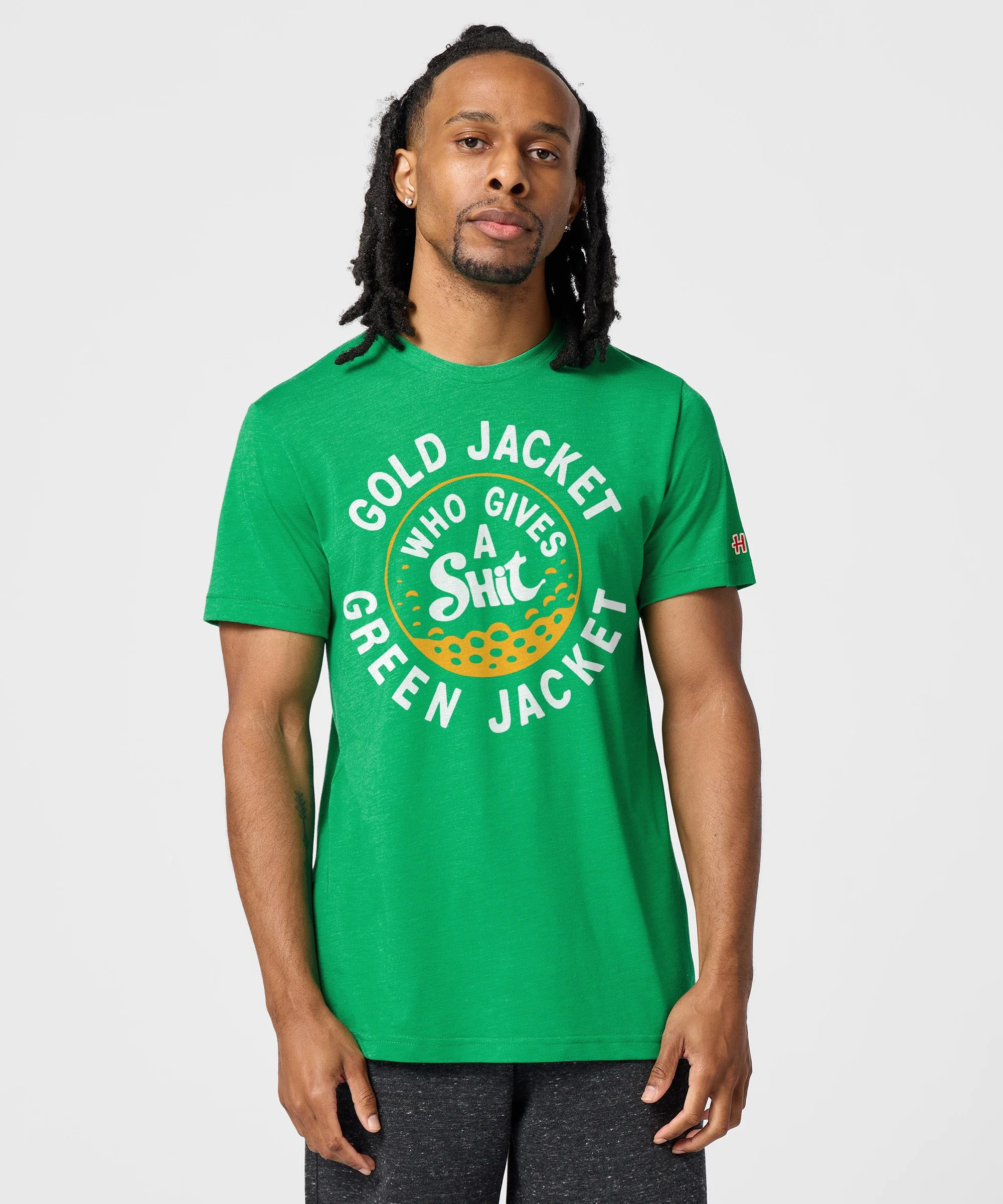 Gold Jacket Green Jacket Who Gives A Shit - Image 3