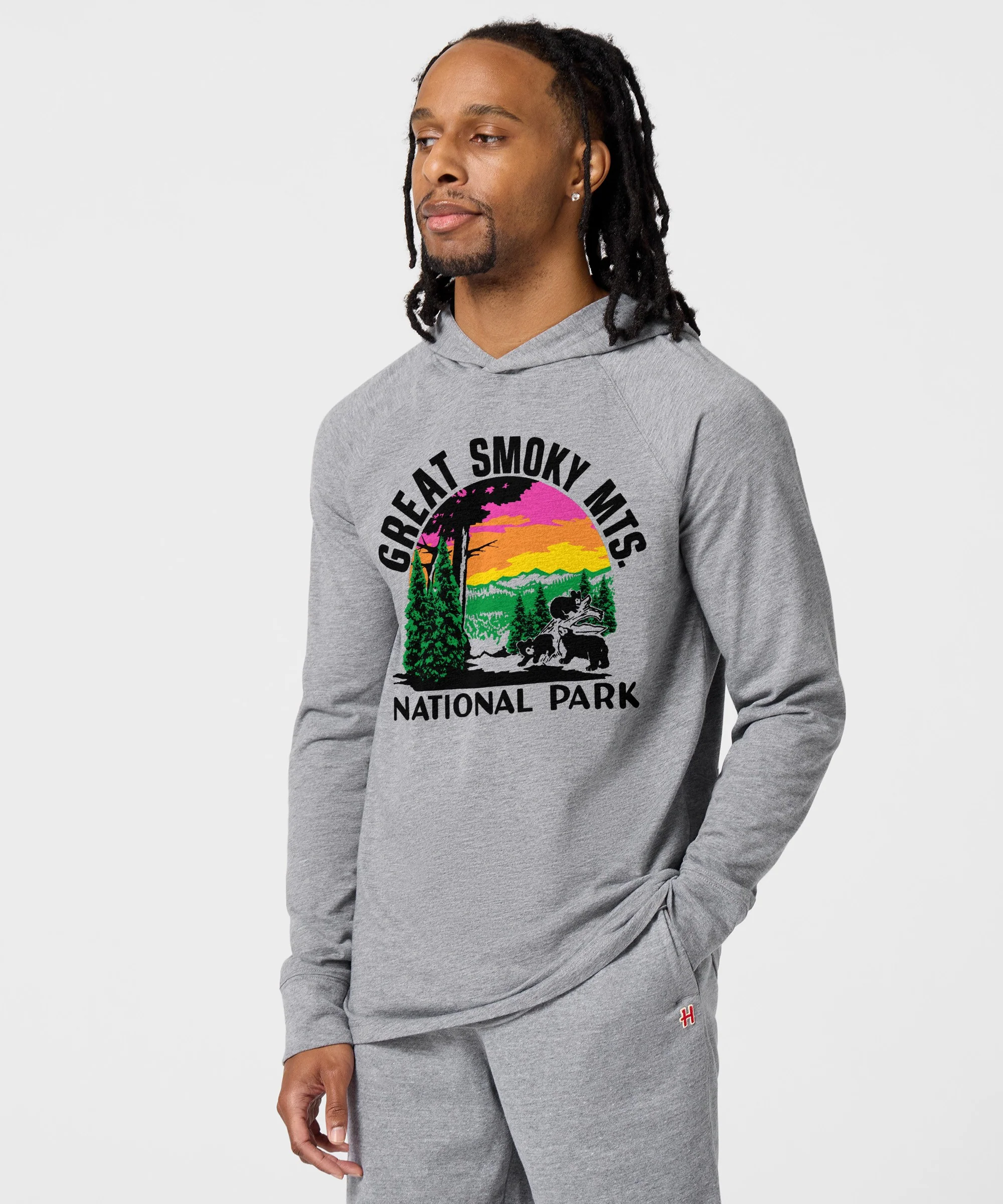 Great Smoky Mountains National Park Lightweight Hoodie - Image 3