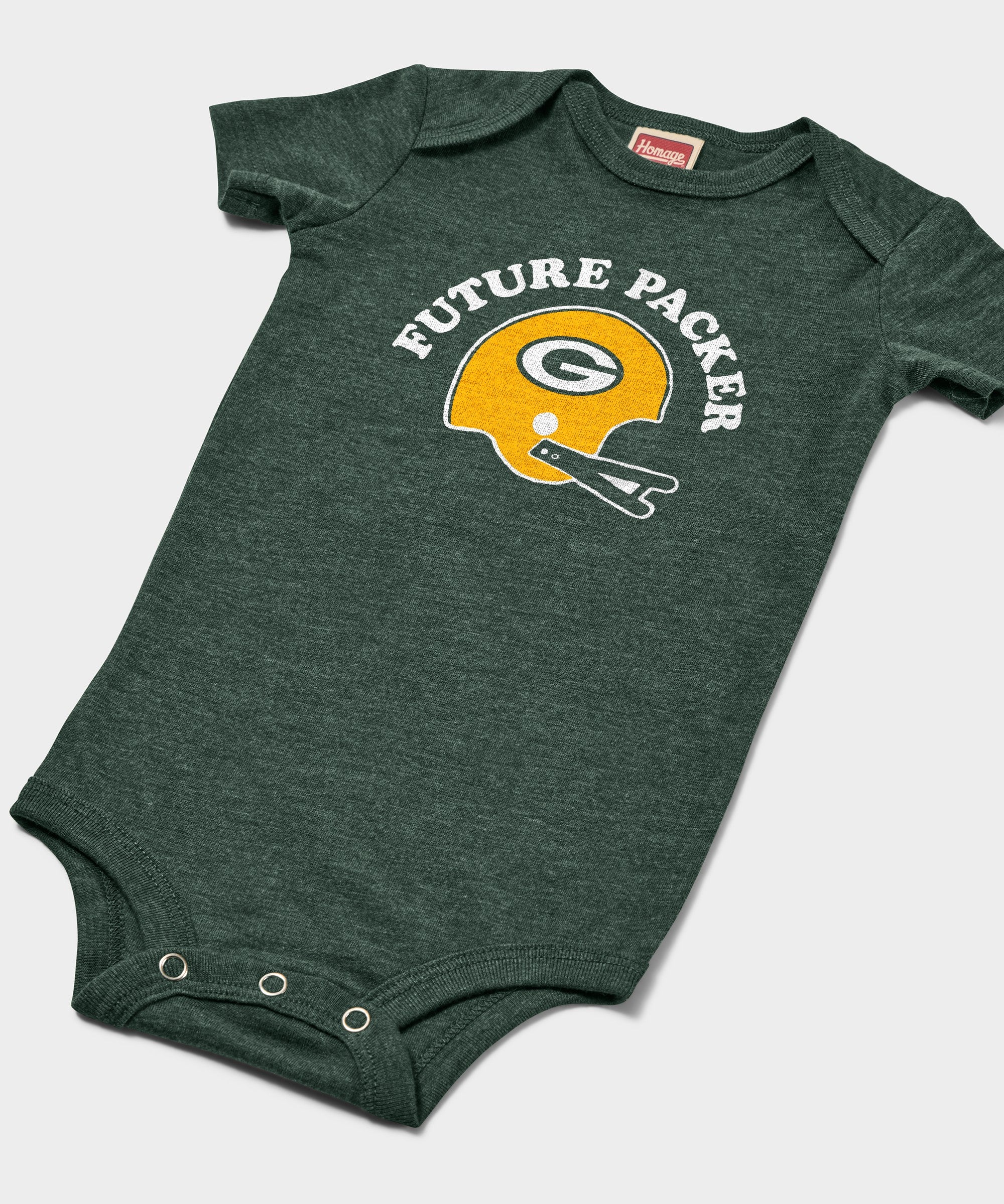 Green Bay Packers Future Packer Baby One Piece - Image 2