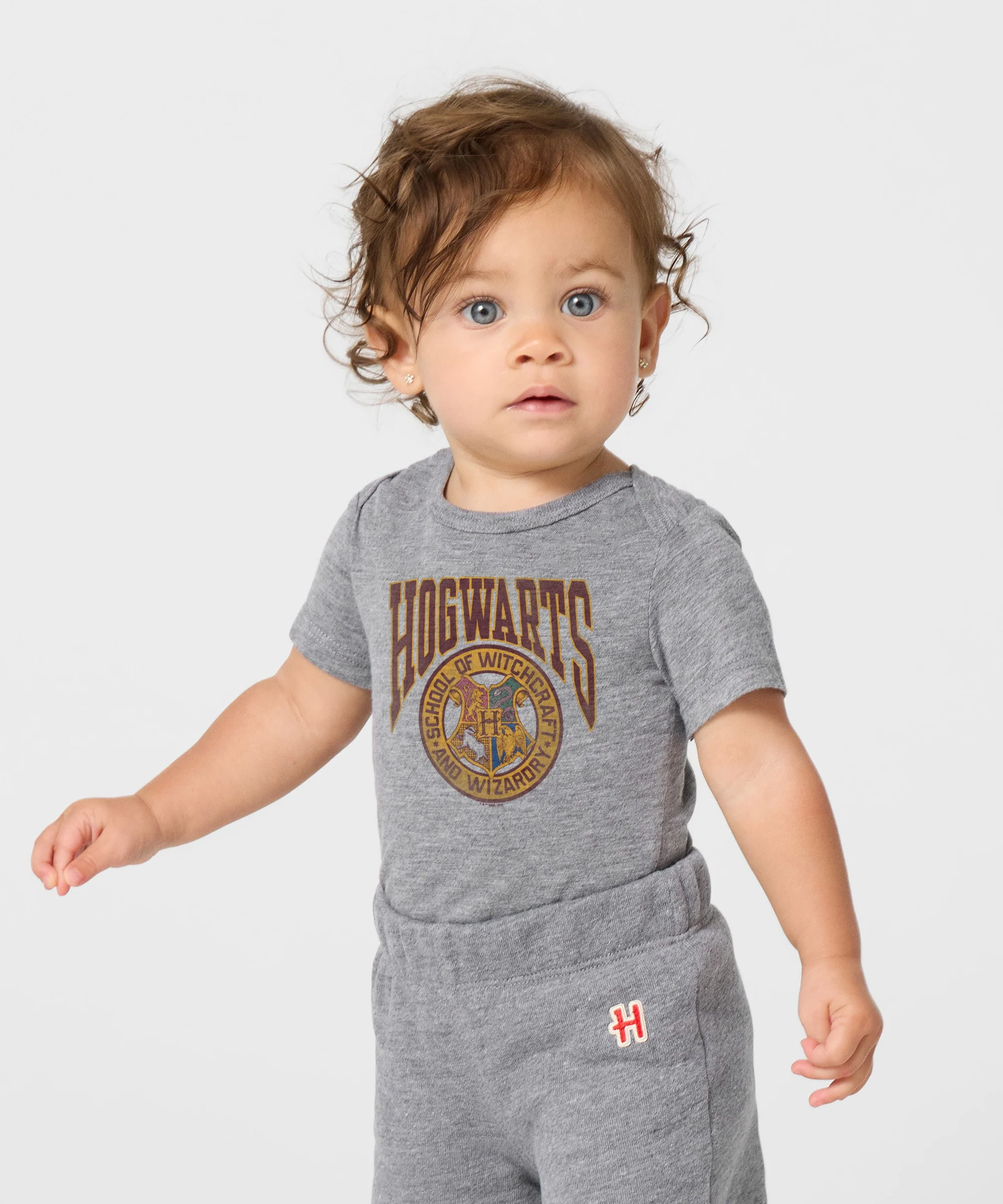 Hogwarts Crest Baby One Piece - Image 3