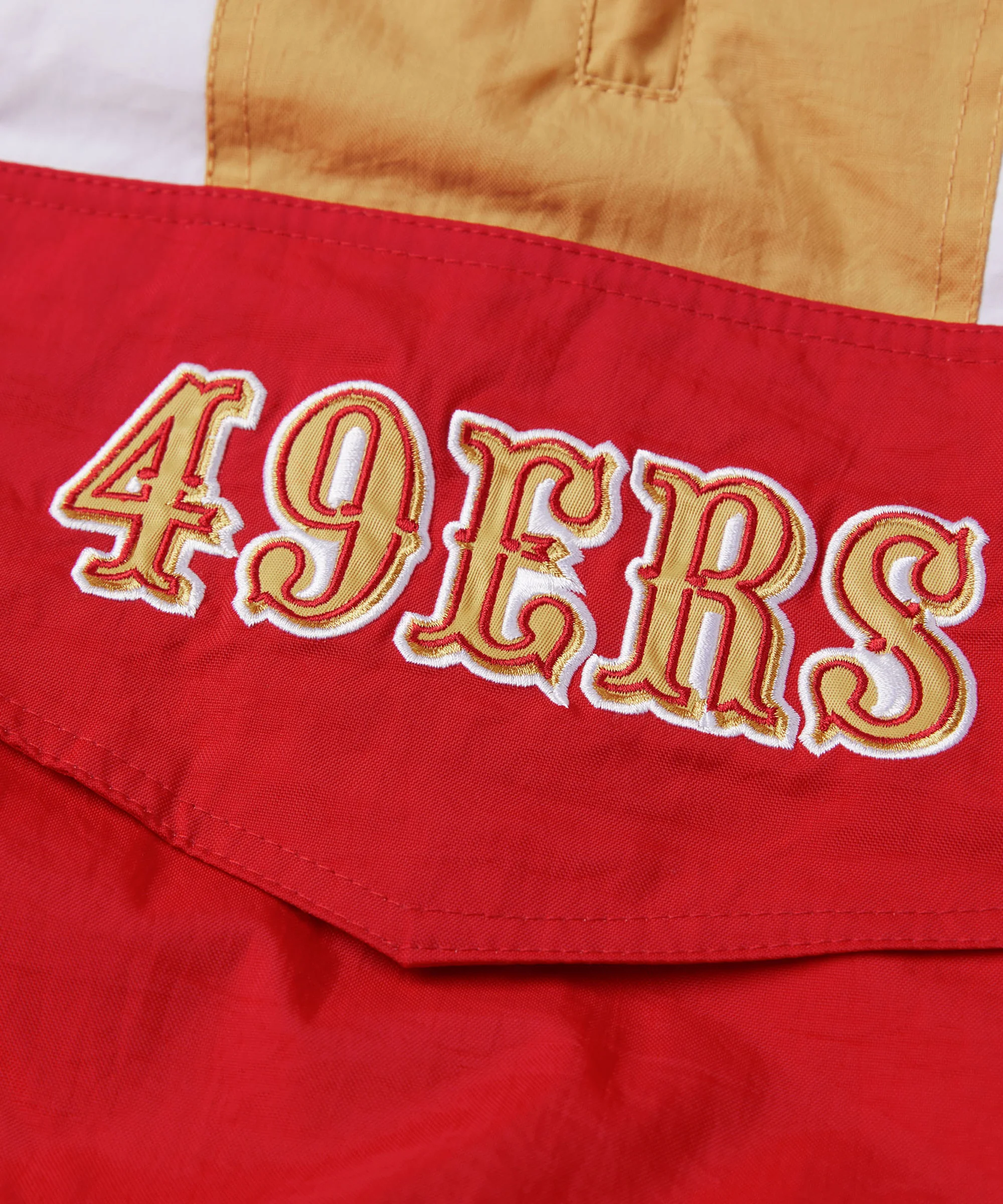 HOMAGE X Starter 49ers Pullover Jacket - Image 4