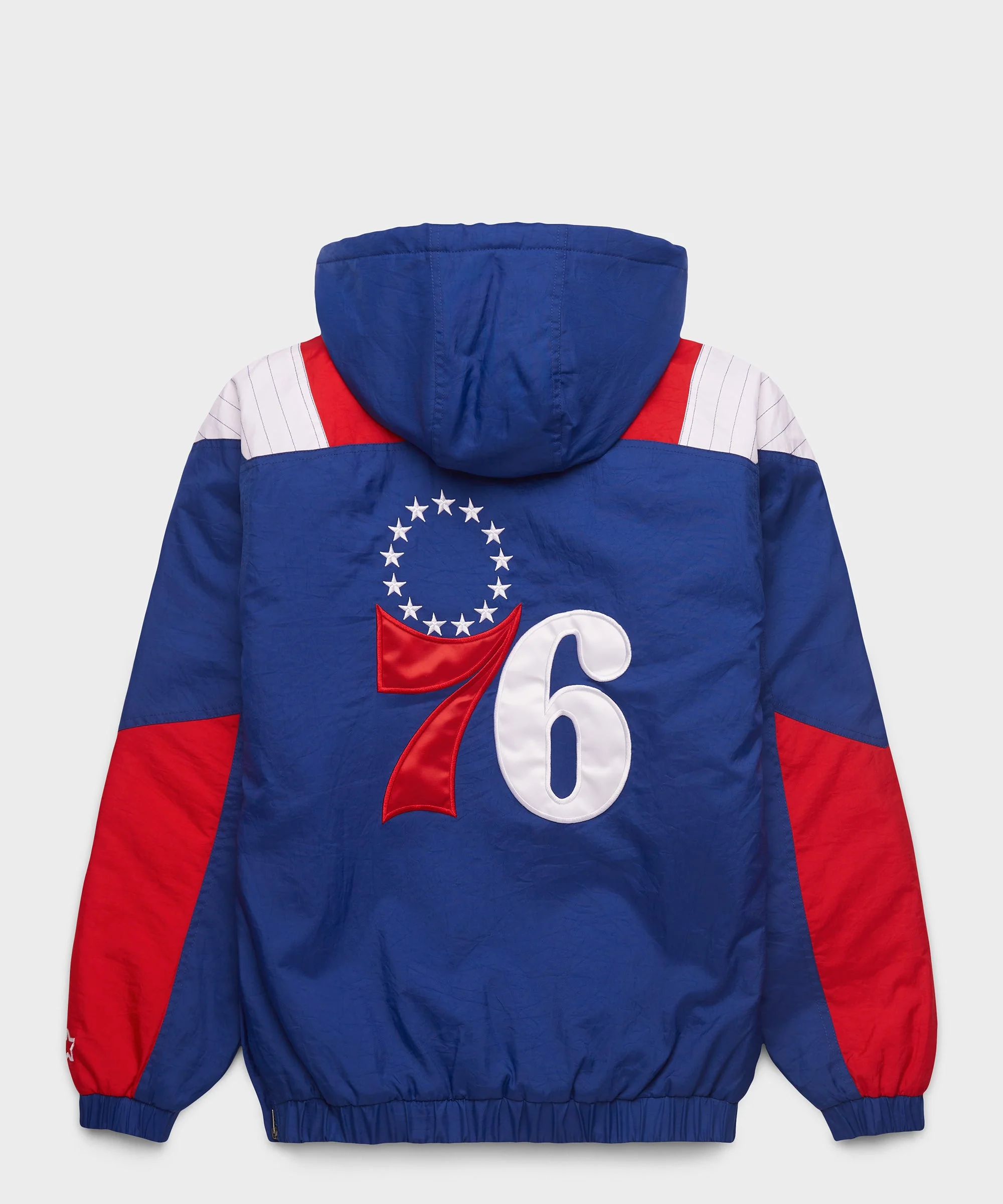 HOMAGE X Starter 76ers Pullover Jacket - Image 2