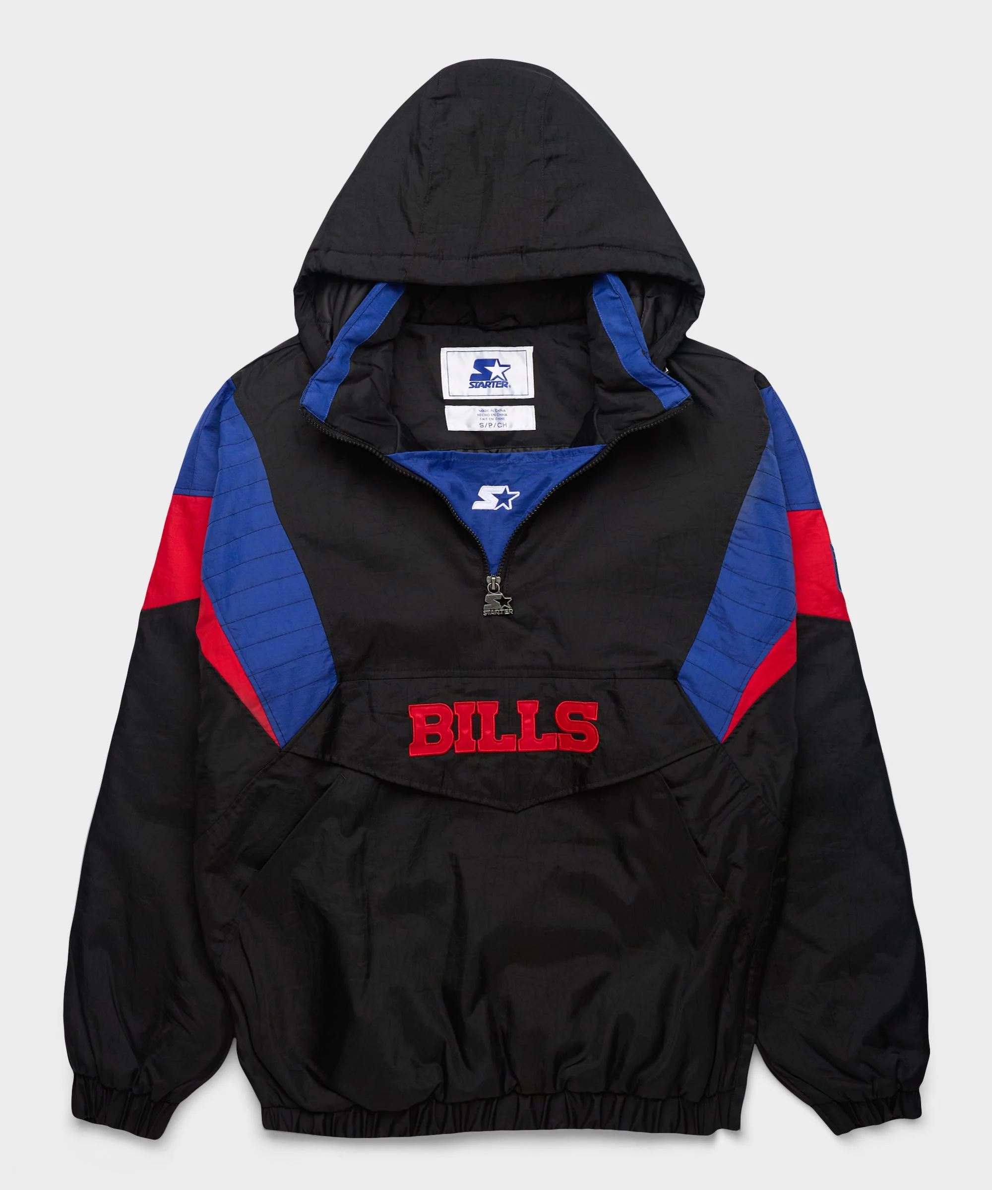 HOMAGE x Starter Bills Blackout Breakaway Pullover Jacket