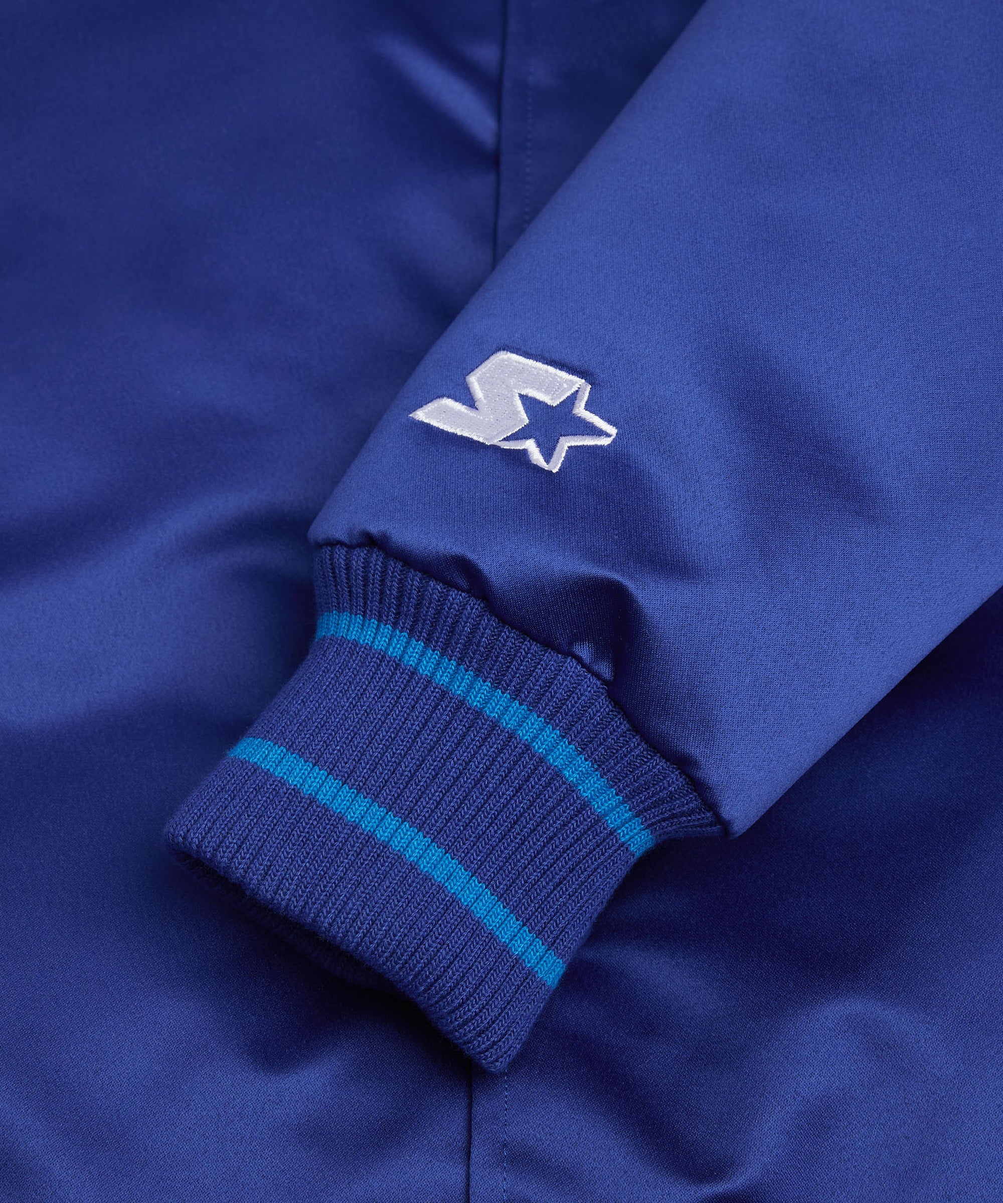 HOMAGE X Starter Blue Jays Heavyweight Satin Jacket - Image 3