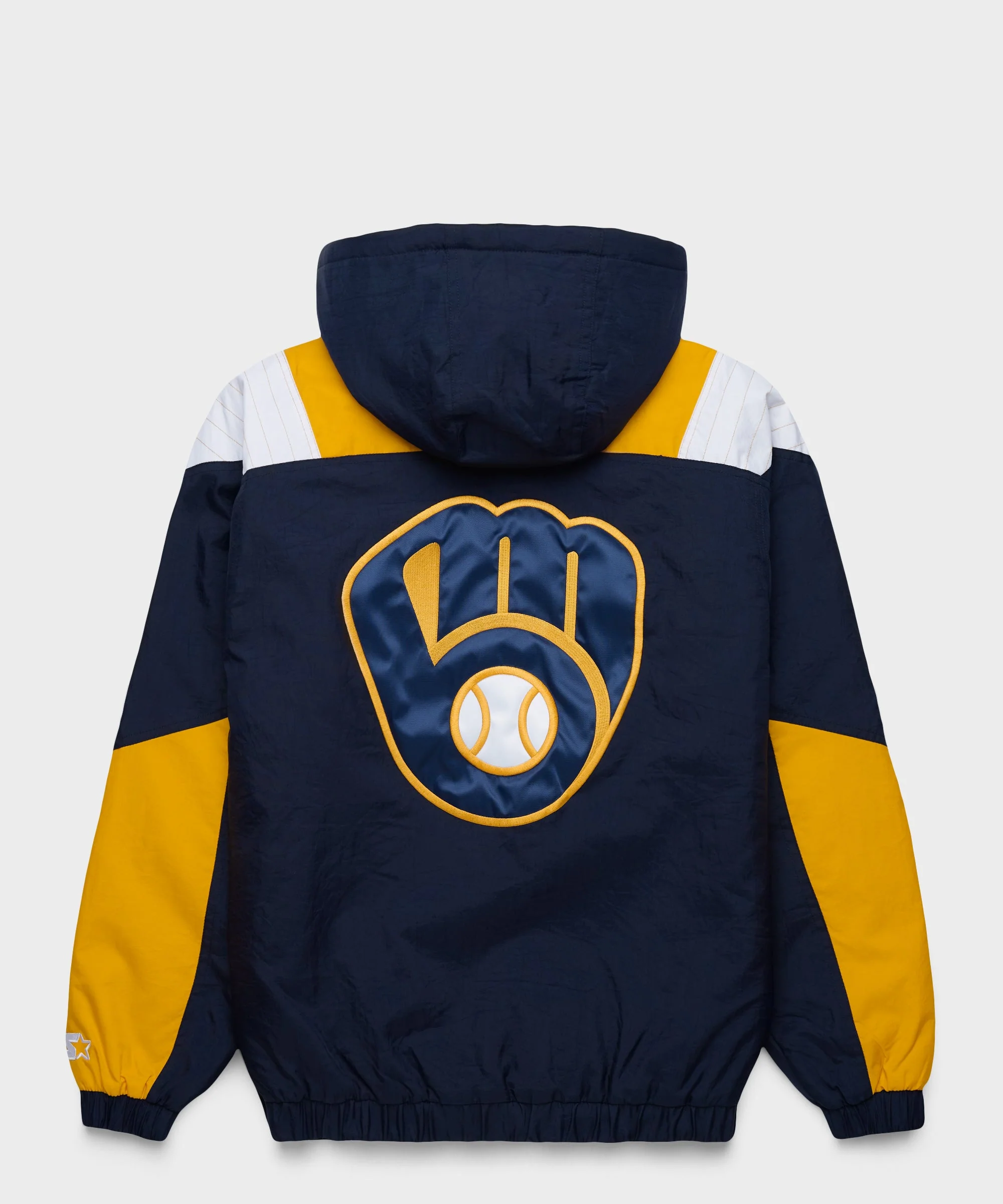 HOMAGE X Starter Brewers Pullover Jacket - Image 2