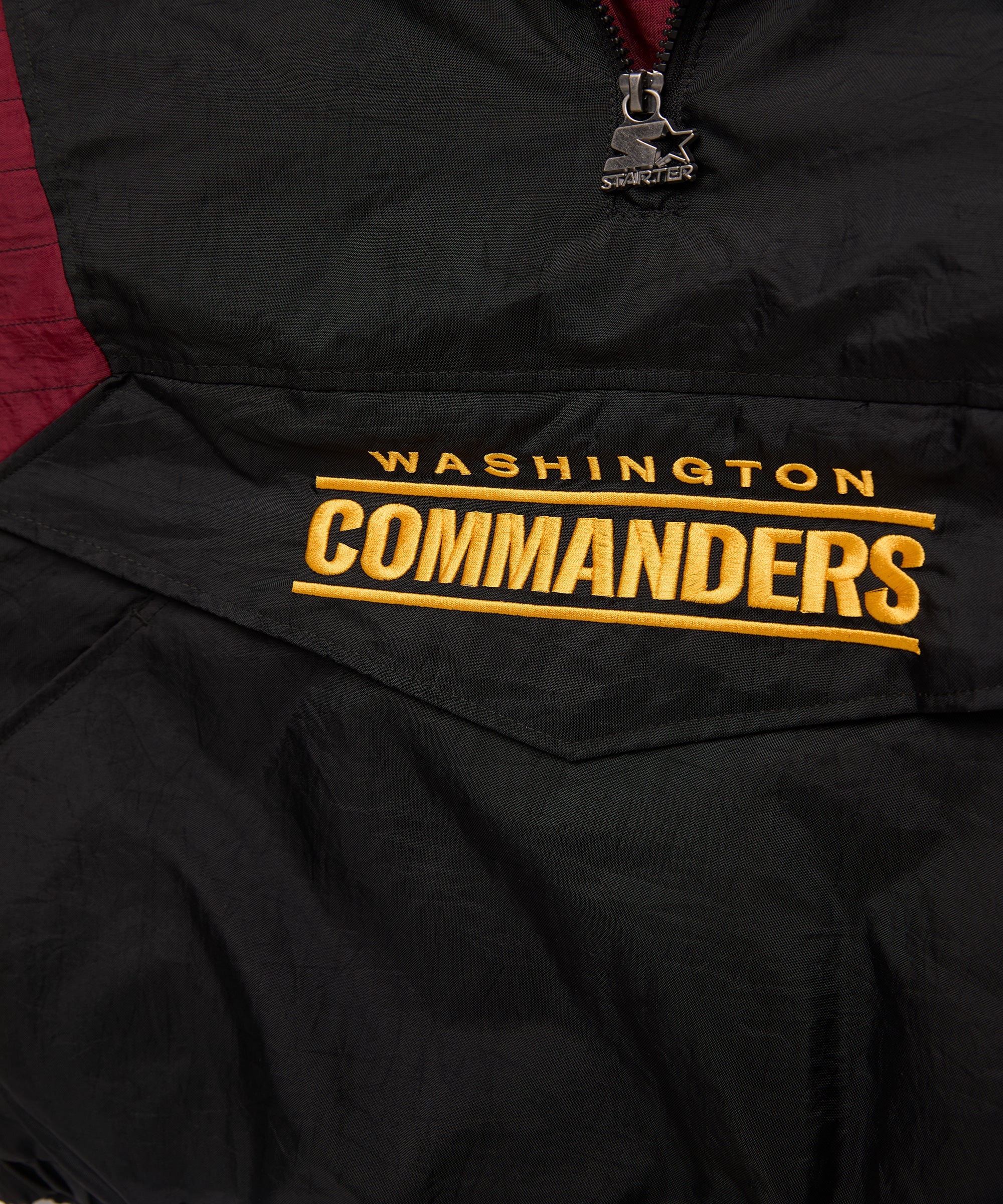 HOMAGE x Starter Commanders Blackout Breakaway Pullover Jacket - Image 3