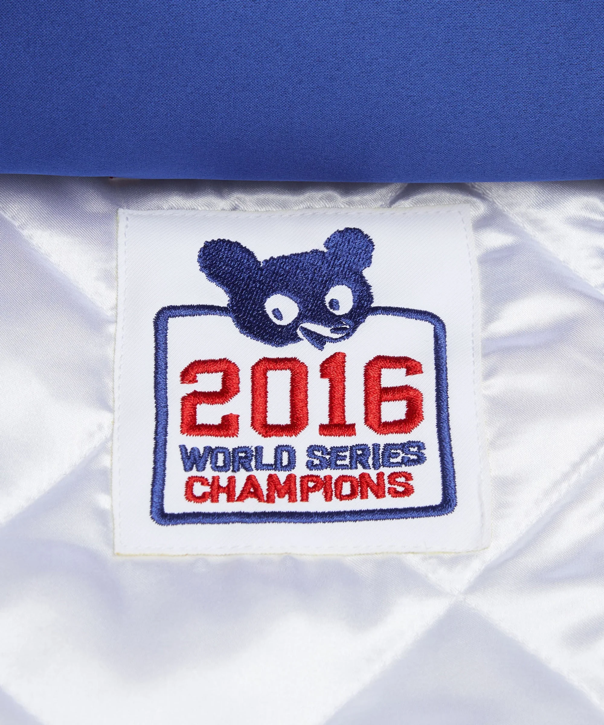 HOMAGE X Starter Cubs Heavyweight Satin Jacket - Image 5