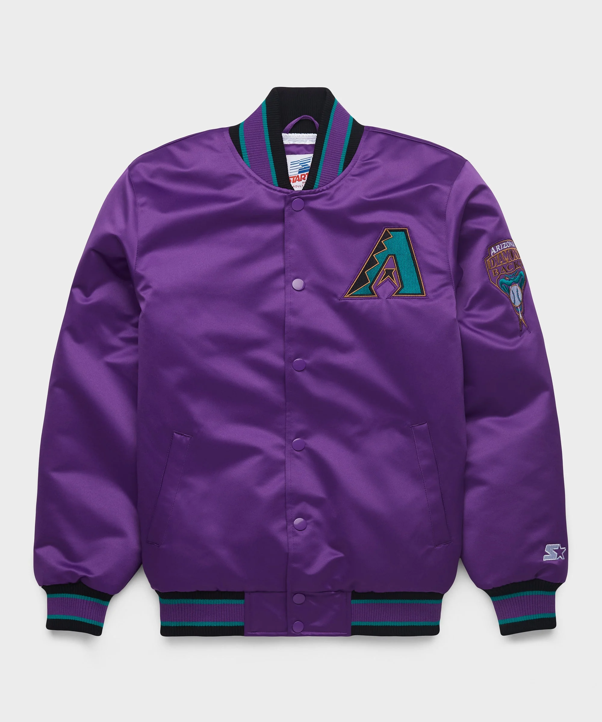 HOMAGE X Starter Diamondbacks Heavyweight Satin Jacket