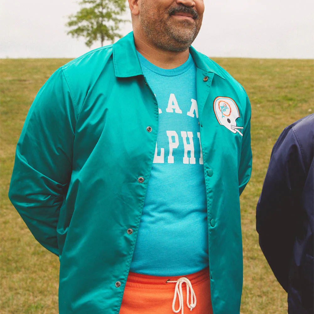 HOMAGE X Starter Dolphins Coach's Jacket - Image 8