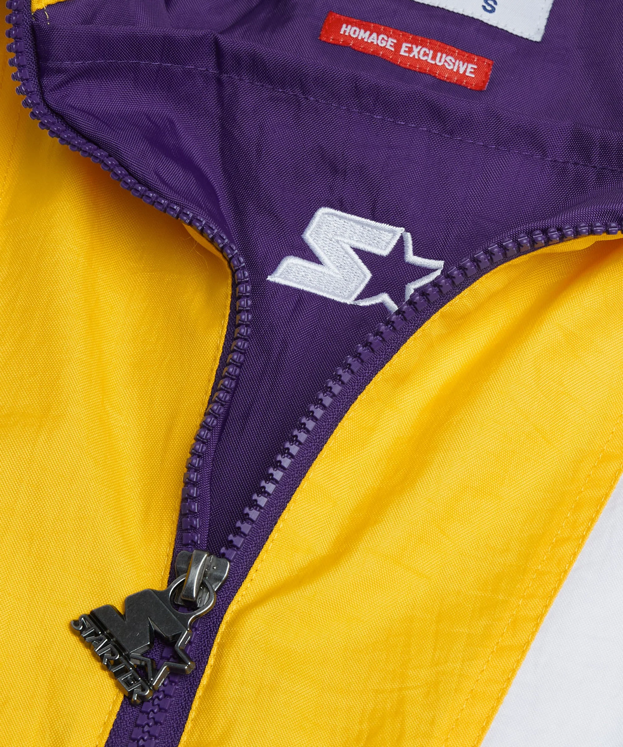 HOMAGE X Starter Lakers Pullover Jacket - Image 3