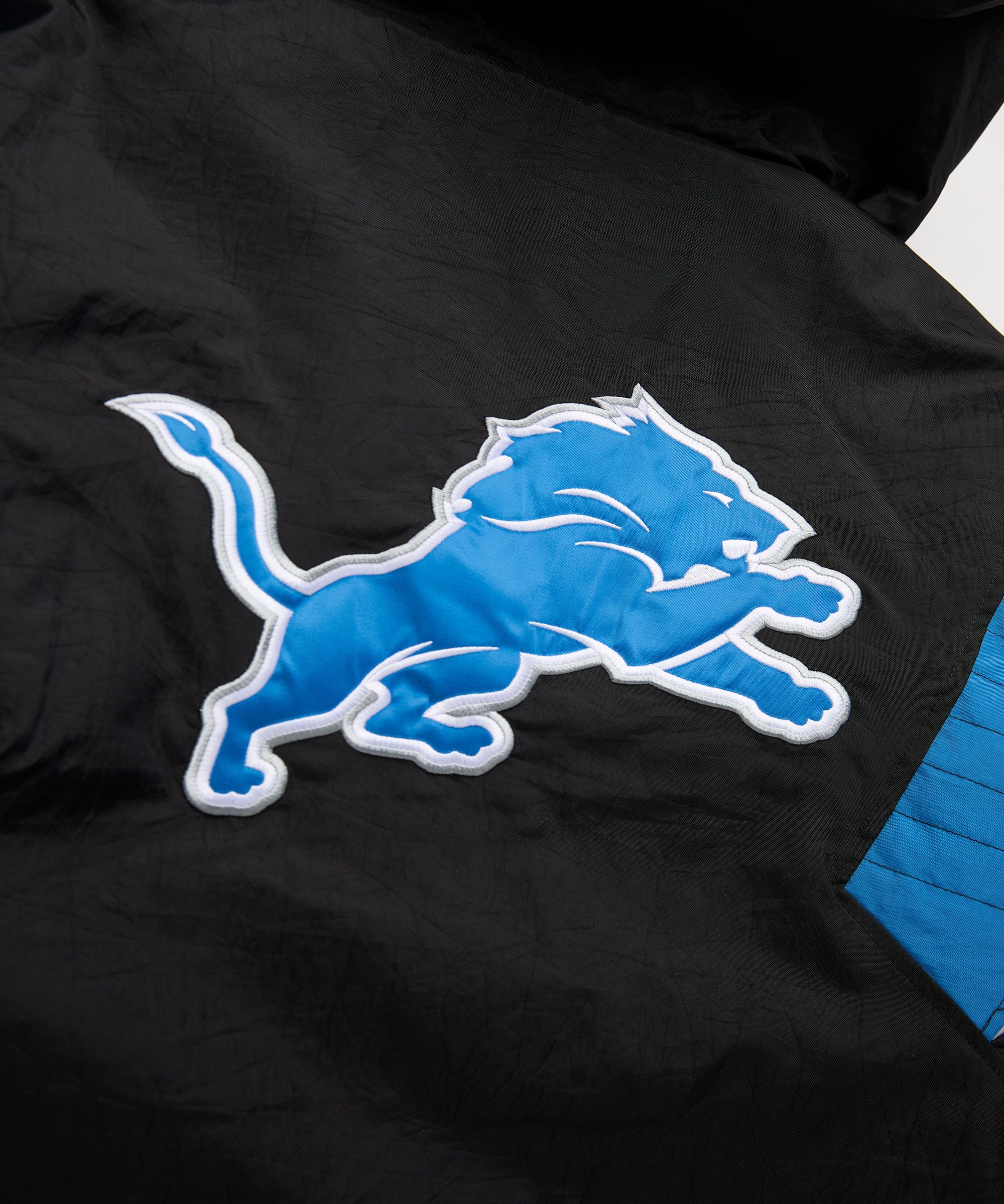 HOMAGE x Starter Lions Blackout Breakaway Pullover Jacket - Image 5