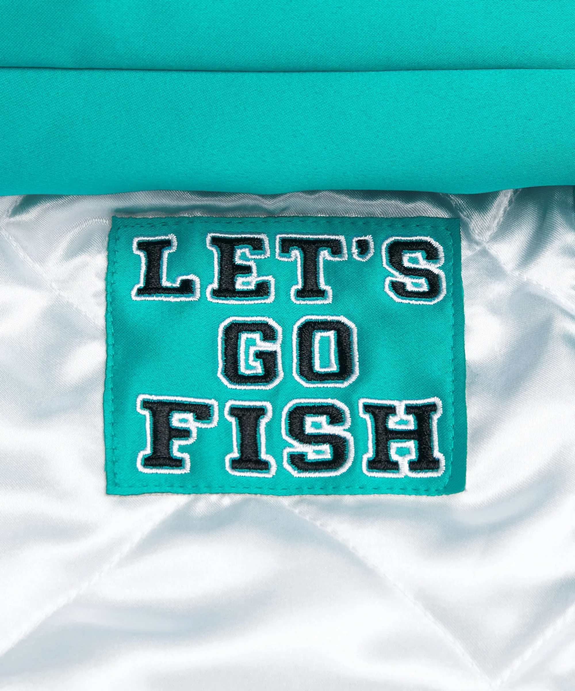 HOMAGE X Starter Marlins Heavyweight Satin Jacket - Image 5