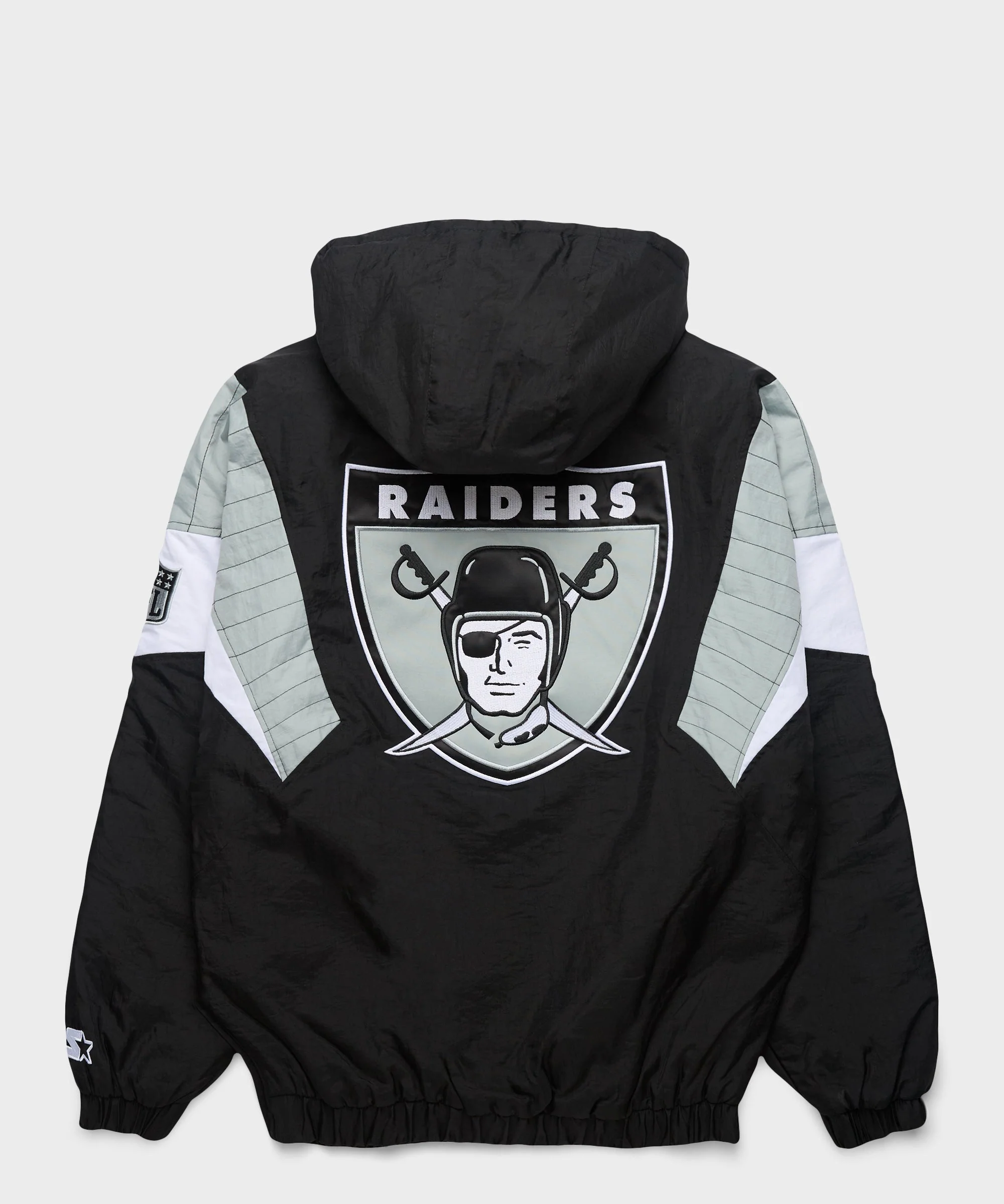 HOMAGE x Starter Raiders Blackout Breakaway Pullover Jacket - Image 2