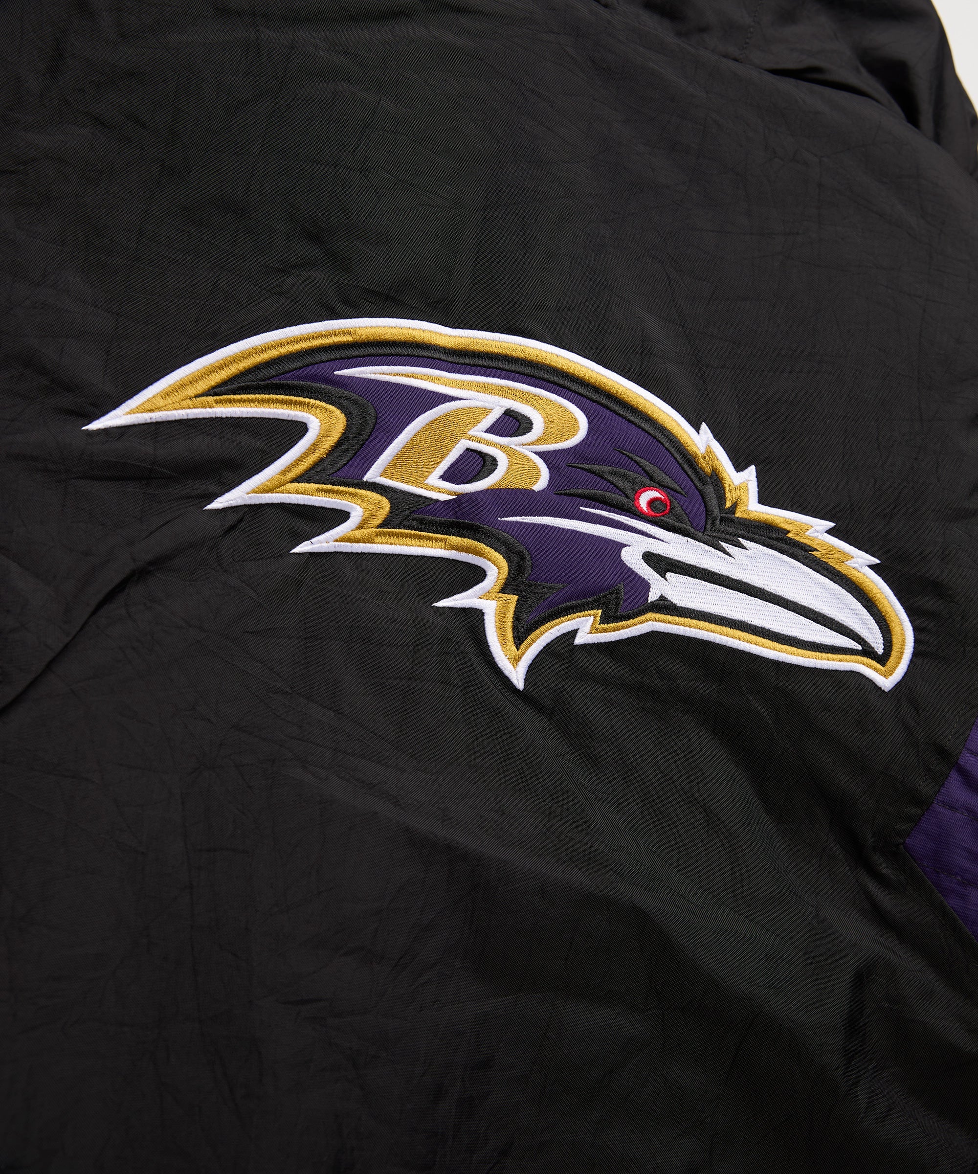 HOMAGE x Starter Ravens Blackout Breakaway Pullover Jacket - Image 5