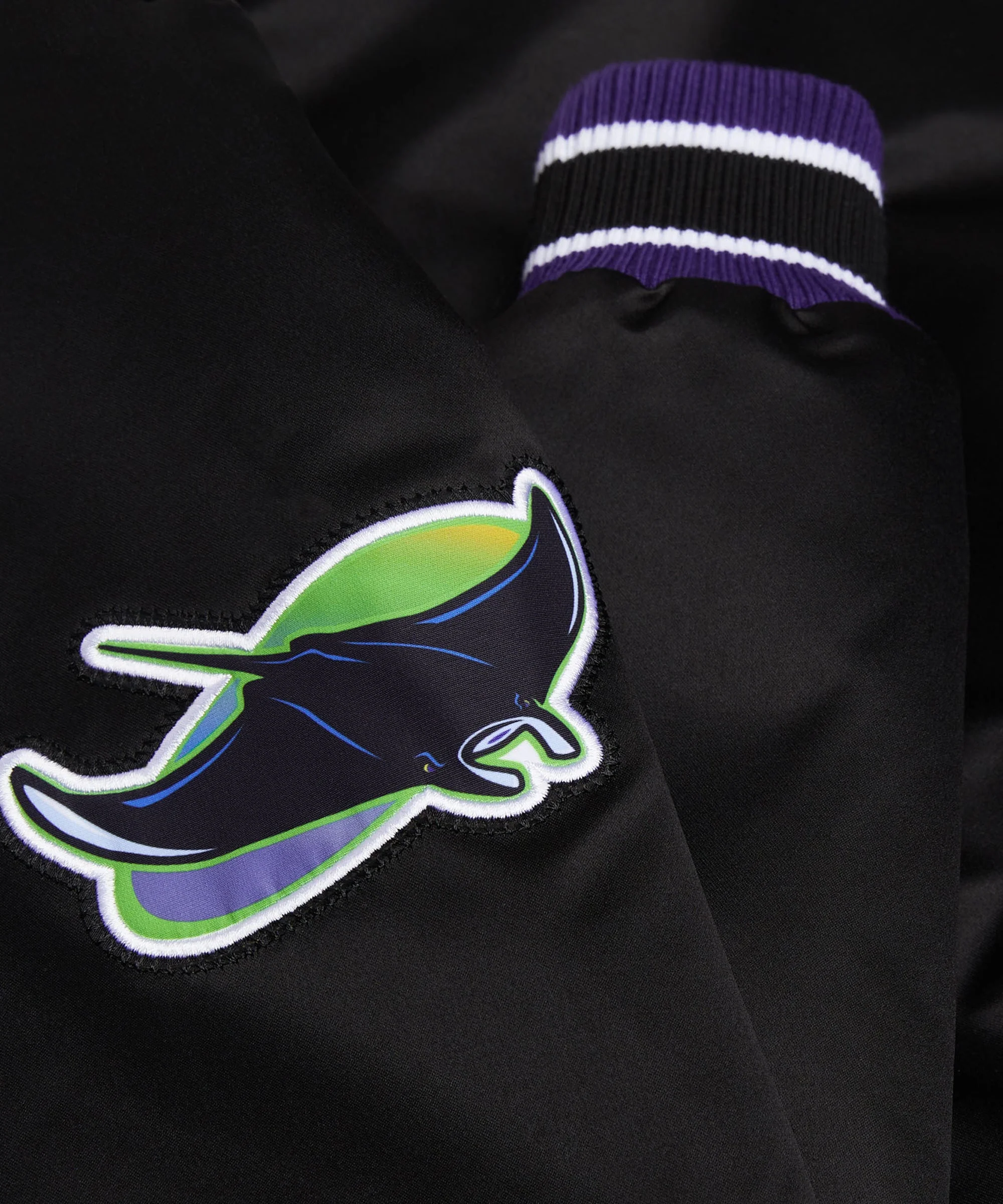 HOMAGE X Starter Rays Heavyweight Satin Jacket - Image 6