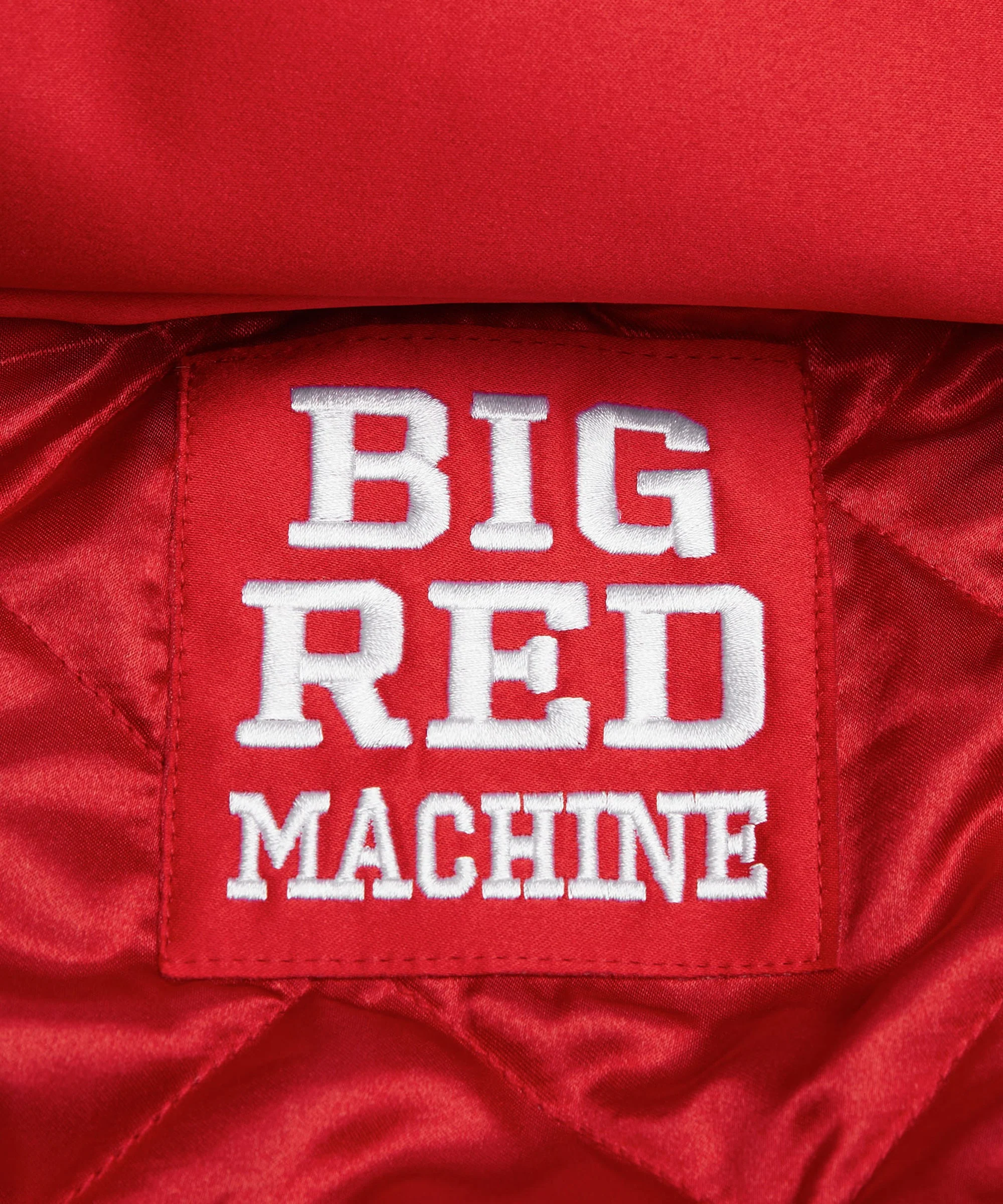 HOMAGE X Starter Reds Heavyweight Satin Jacket - Image 5