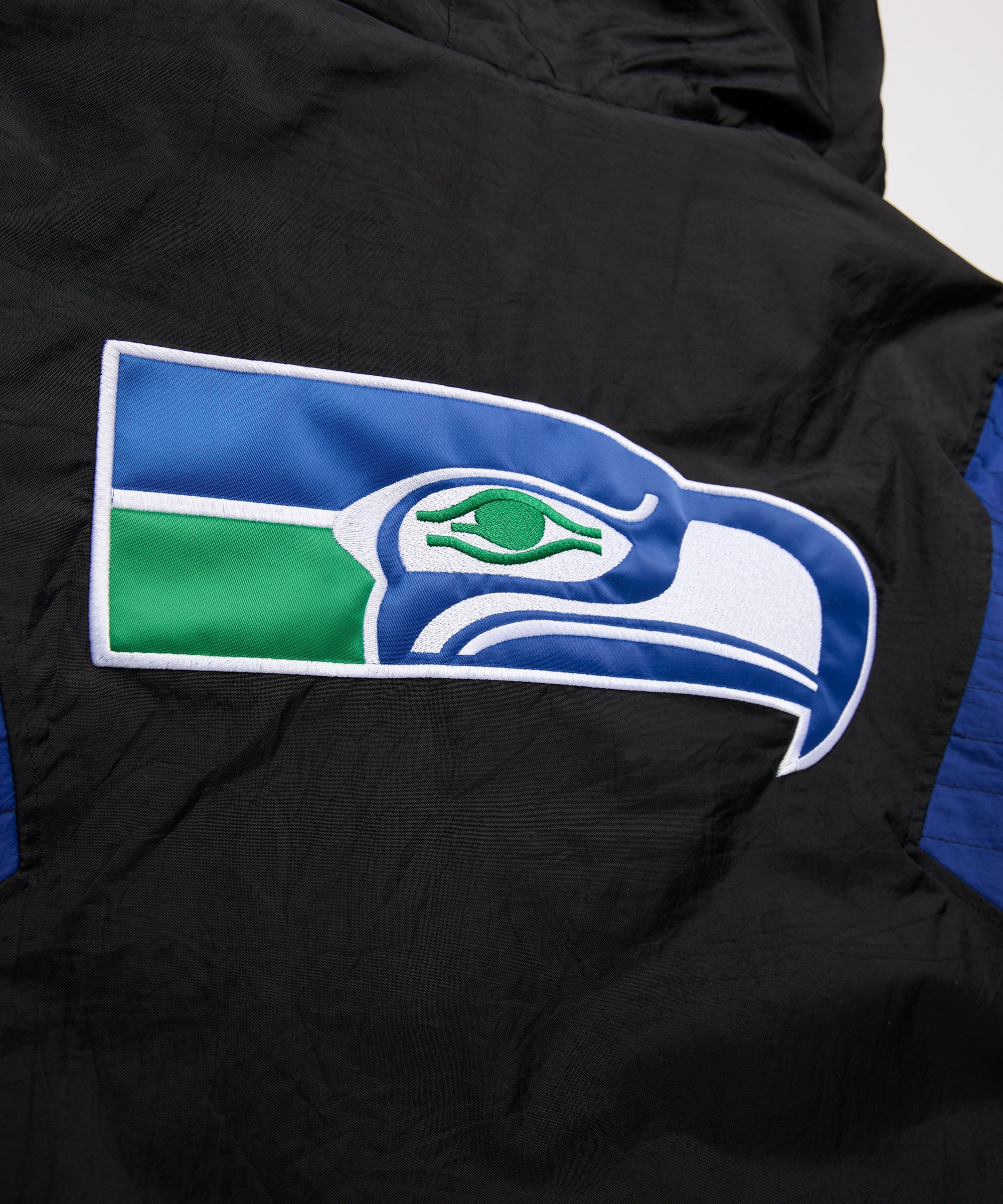 HOMAGE x Starter Seahawks Blackout Breakaway Pullover Jacket - Image 5