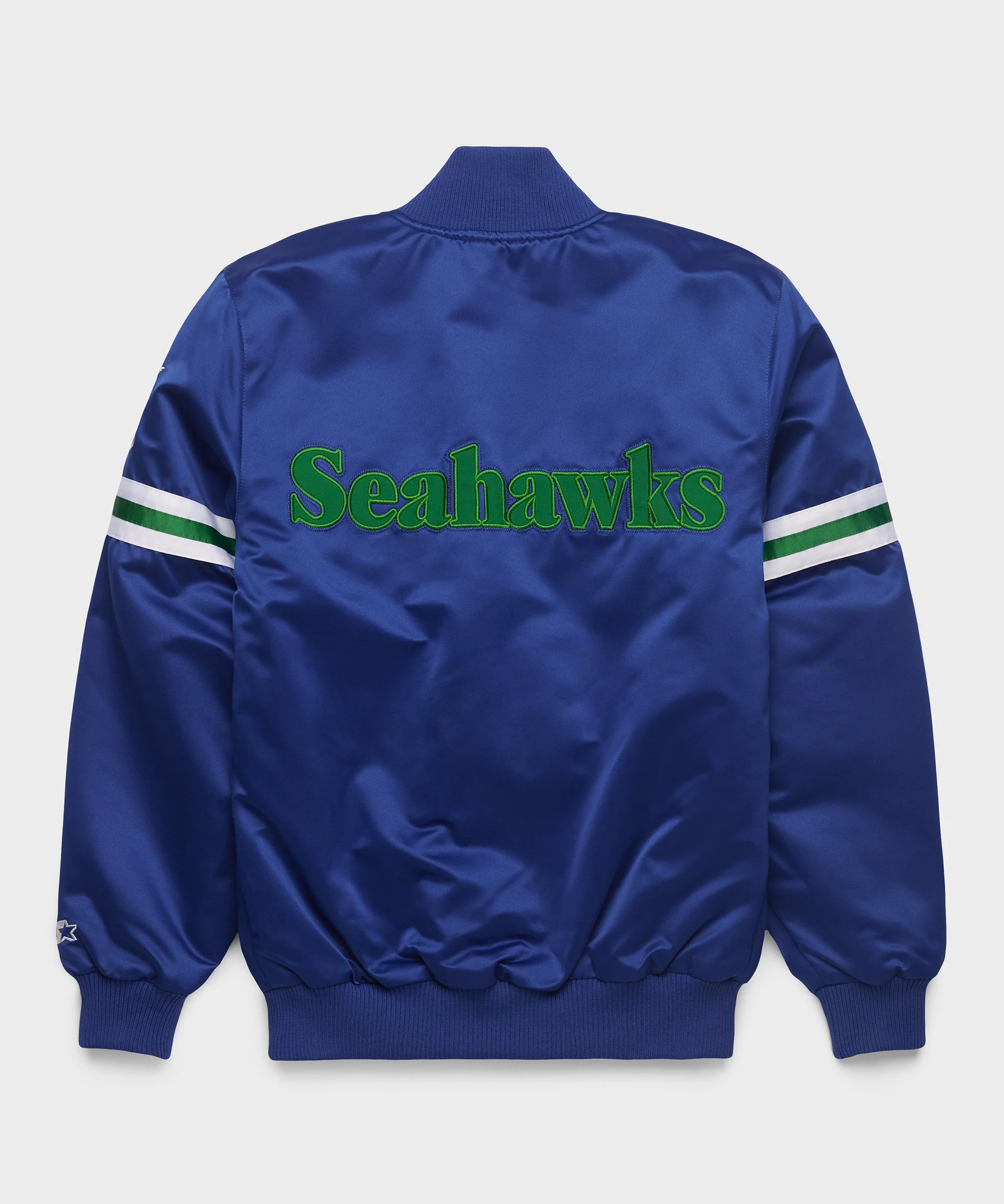 HOMAGE X Starter Seahawks Heavyweight Satin Jacket - Image 2