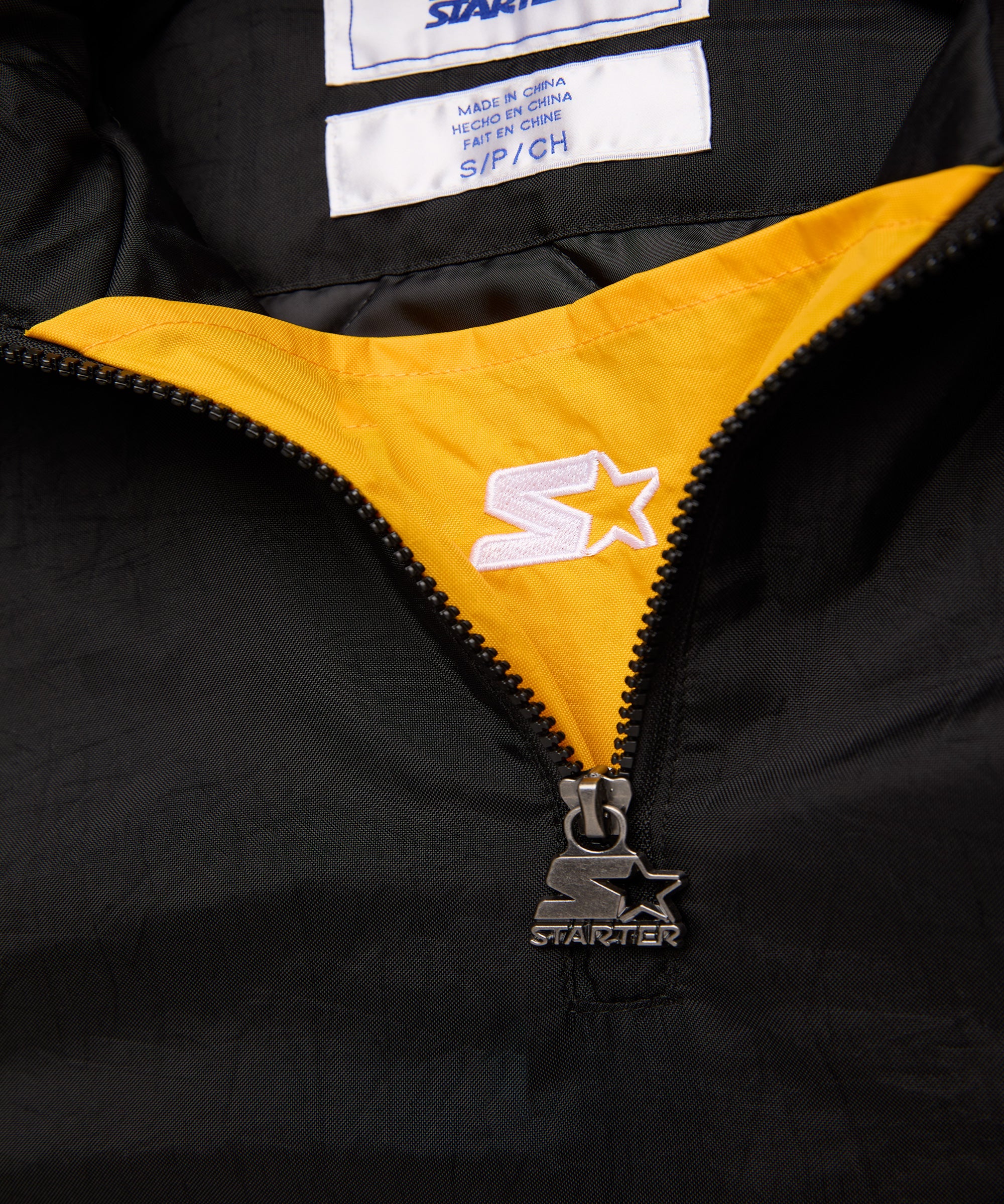 HOMAGE x Starter Steelers Blackout Breakaway Pullover Jacket - Image 3