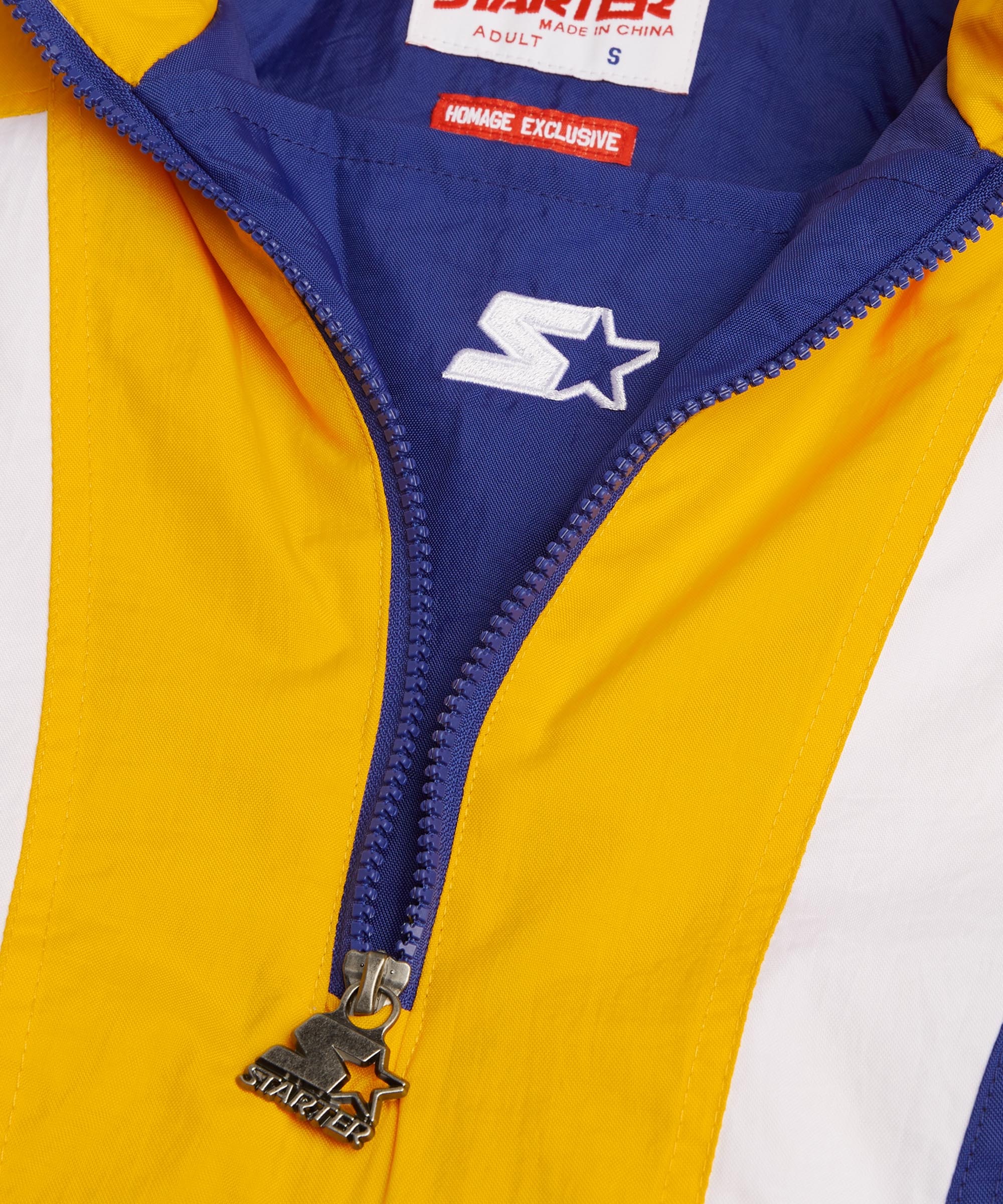 HOMAGE X Starter Warriors Pullover Jacket - Image 3