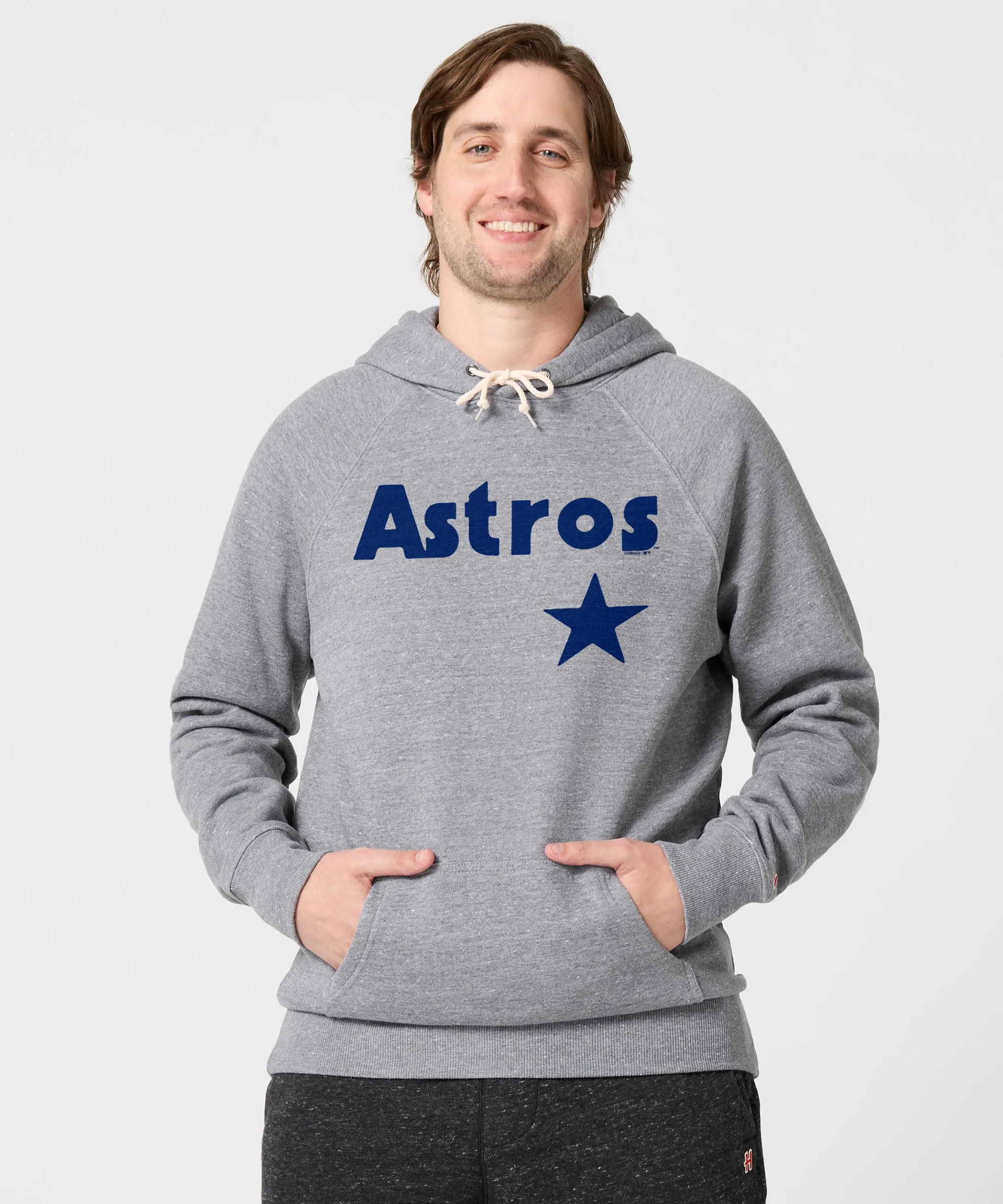 Houston Astros Jersey Logo '80 Hoodie - Image 3