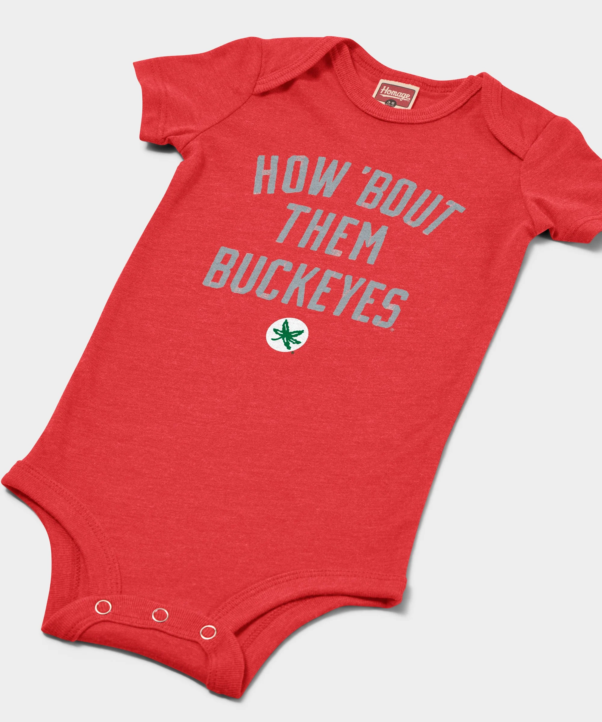 How Bout Them Buckeyes Baby One Piece - Image 2