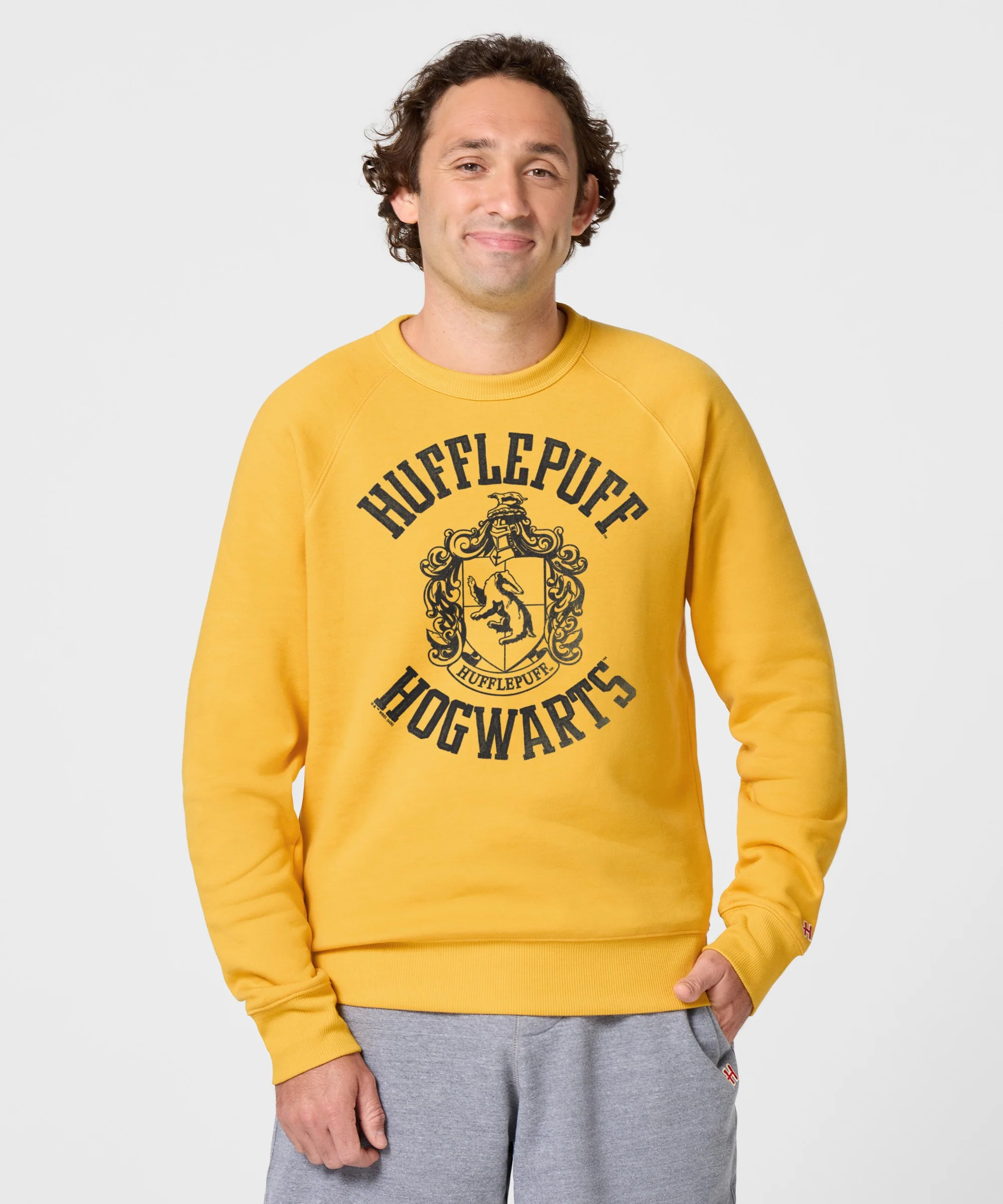 Hufflepuff Crest Crewneck - Image 3