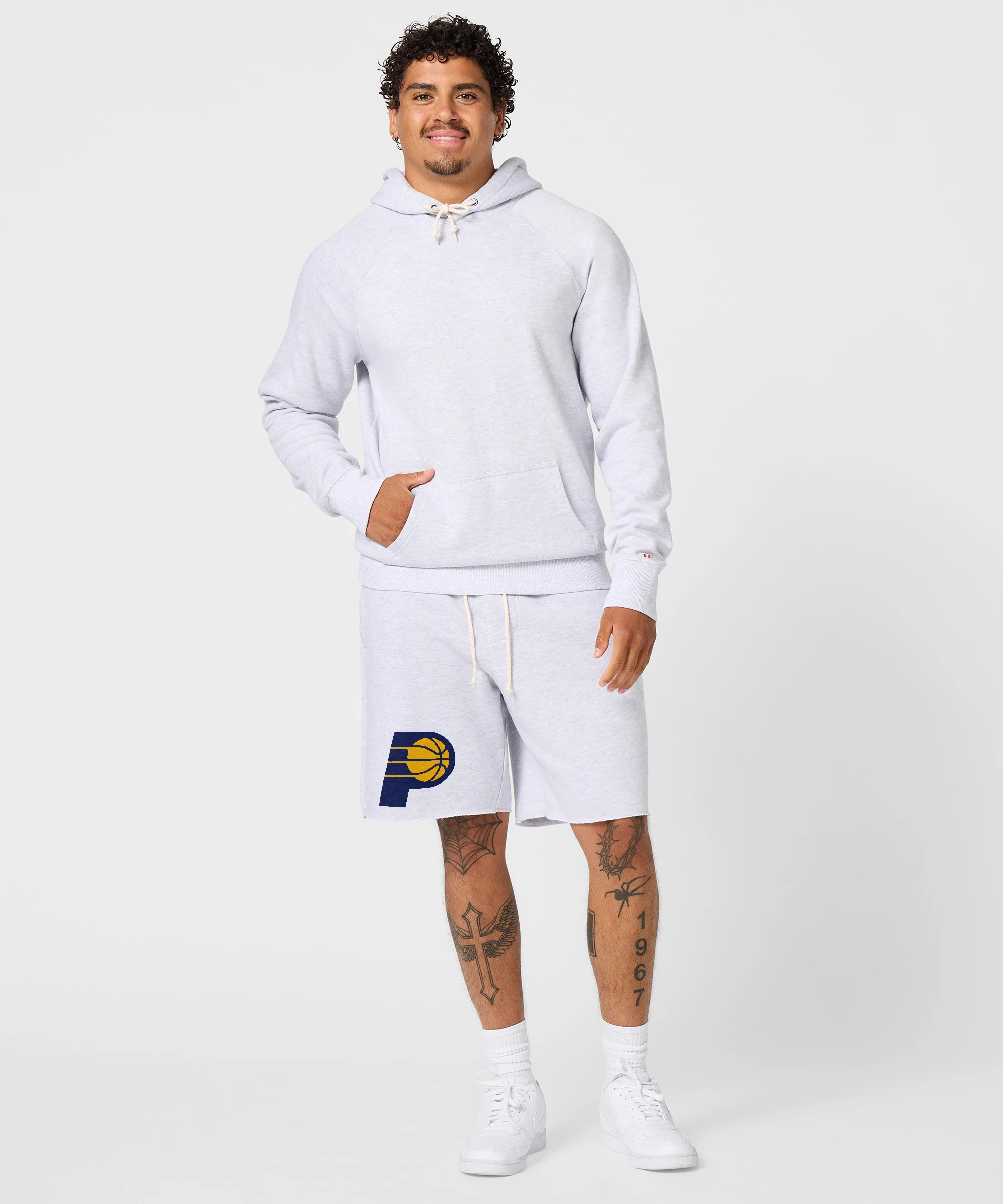 Indiana Pacers Logo Sweat Shorts - Image 9