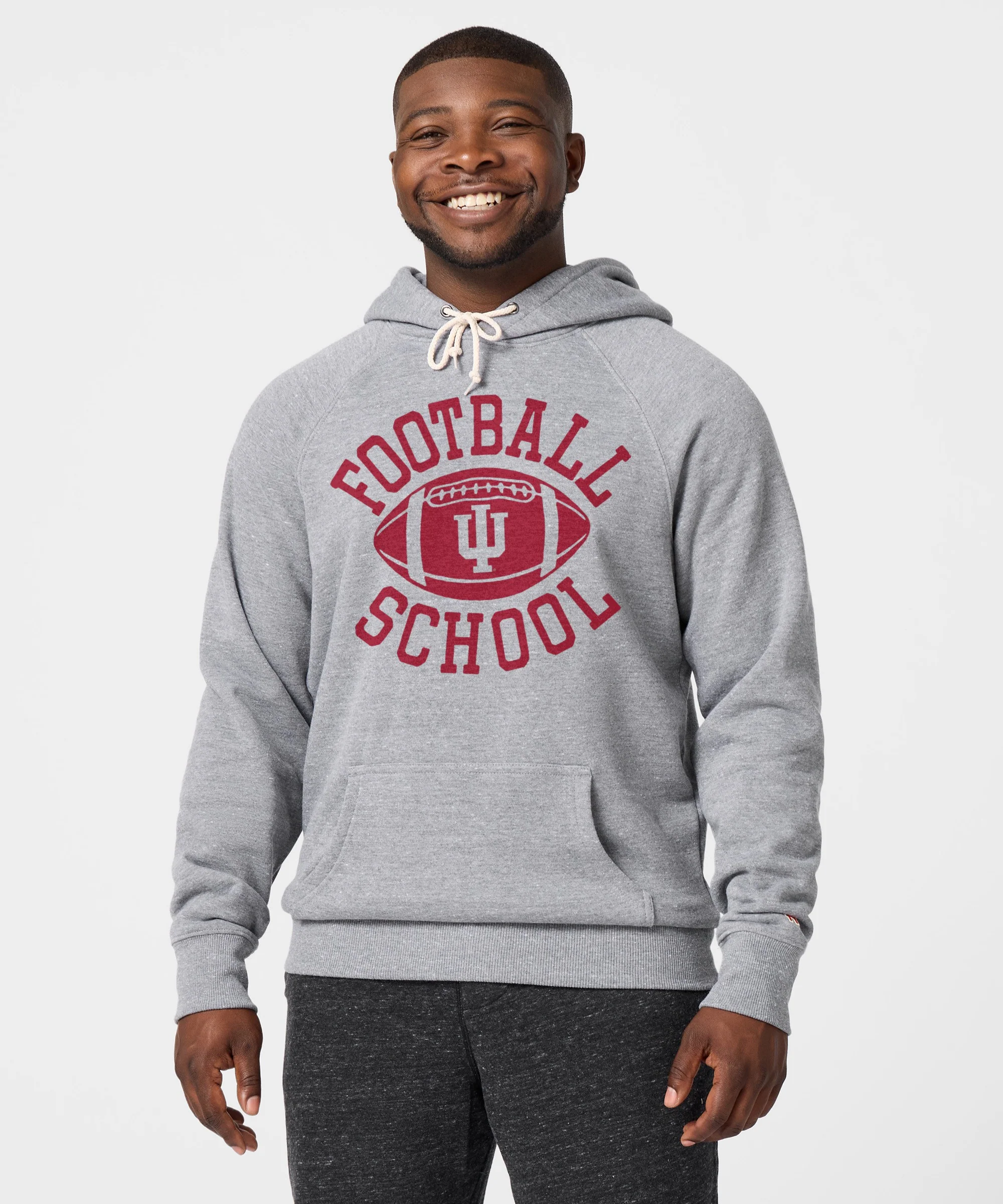 Indiana University Football School Hoodie - Image 3