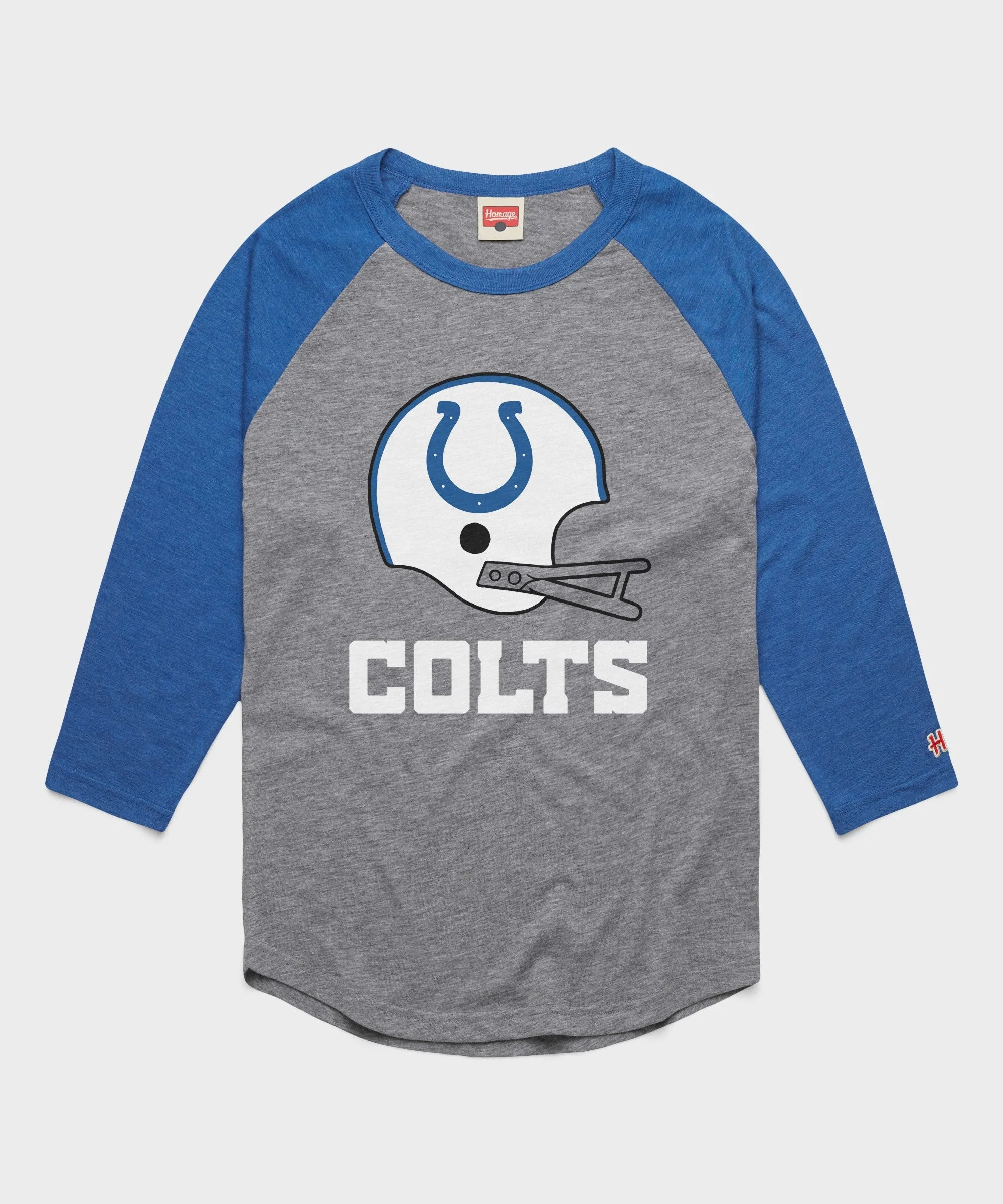 Indianapolis Colts Big Helmet Raglan