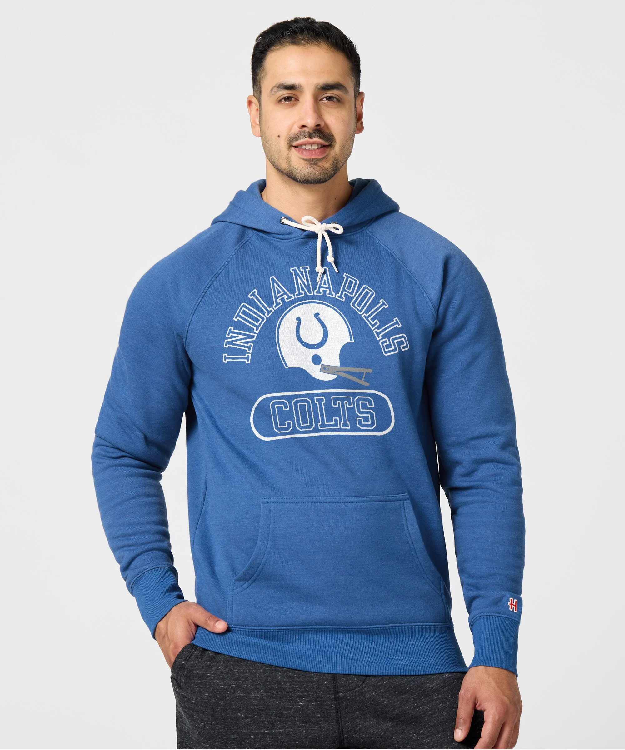 Indianapolis Colts Throwback Helmet Hoodie - Image 3